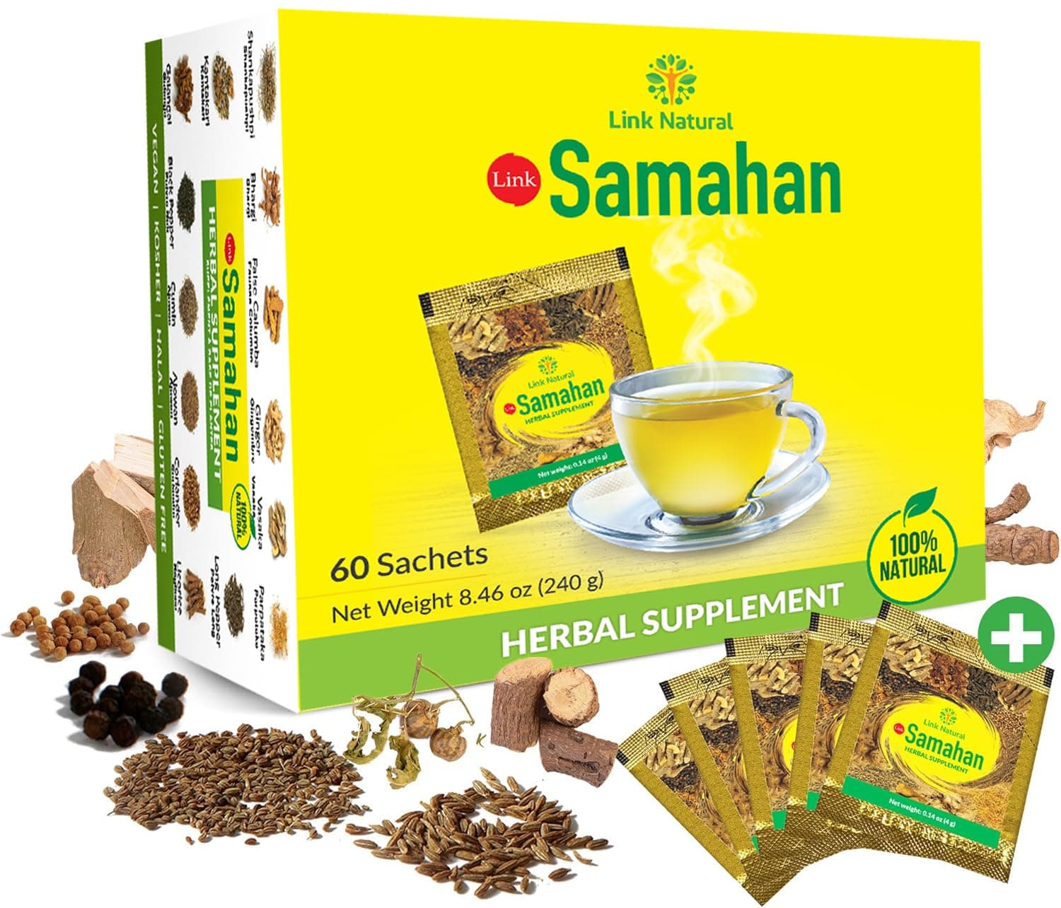 Ayurvedic Herbal Tea 50 sachets