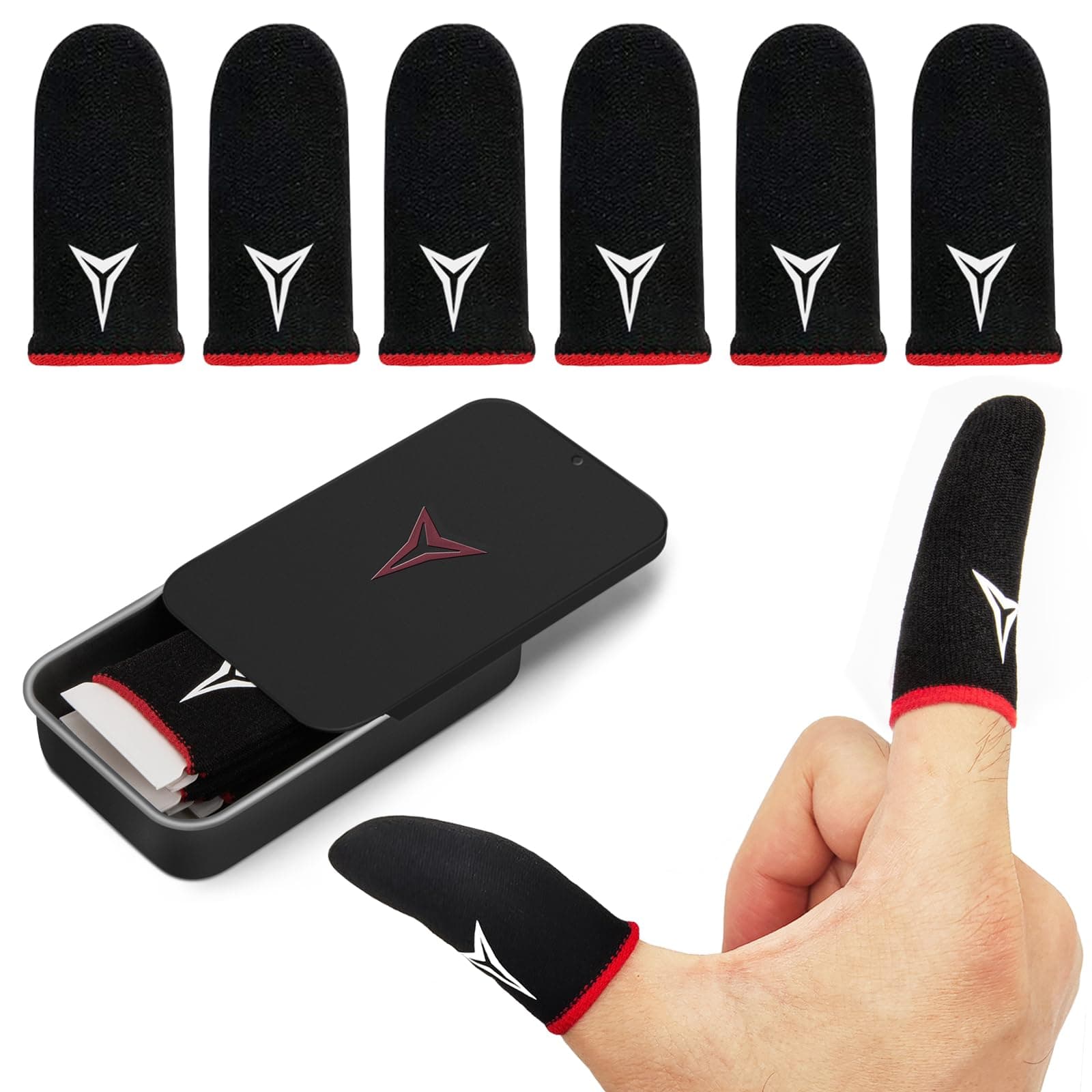8 pcs gaming finger sleeves