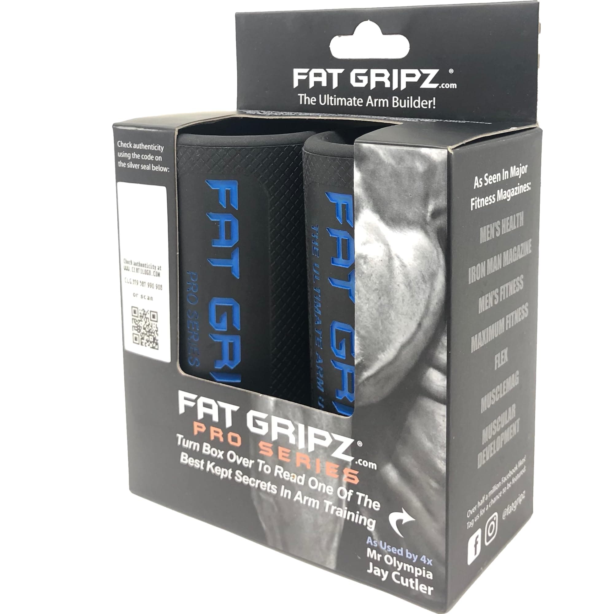 Fat Gripz Pro - Special Edition Black (New) (2.25" Outer Diameter)
