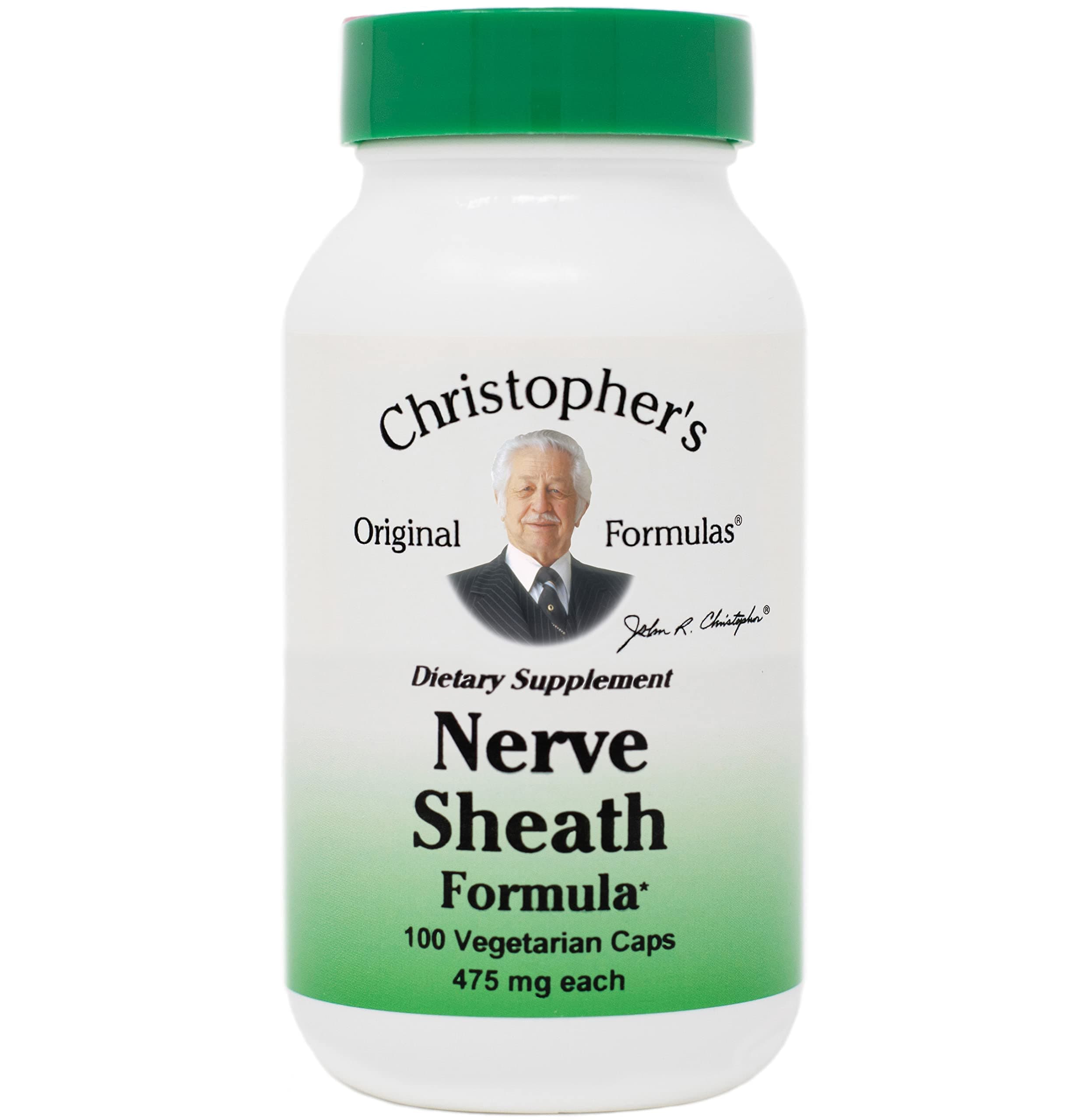 Christopher's Original Formulas Nerve Sheath Formula Capsule 100 ct.