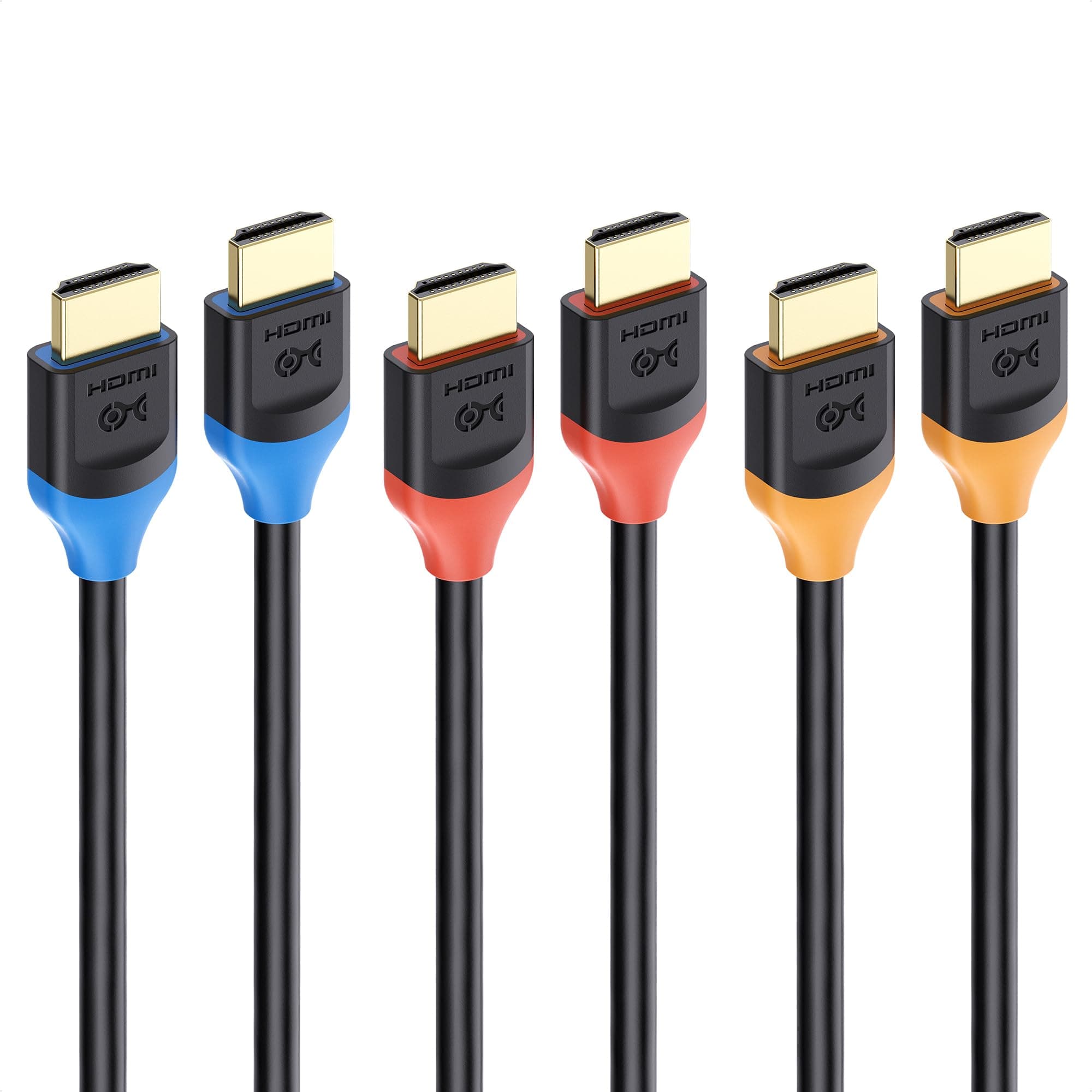 Cable Matters [Ultra High Speed HDMI Certified] 3-Pack 48Gbps 8K HDMI Cable 9.8 ft / 3m with 8K@60Hz, 4K@240Hz and HDR Support for PS5, Xbox Series X/S, RTX3080/3090, RX 6800/6900, Apple TV, and More