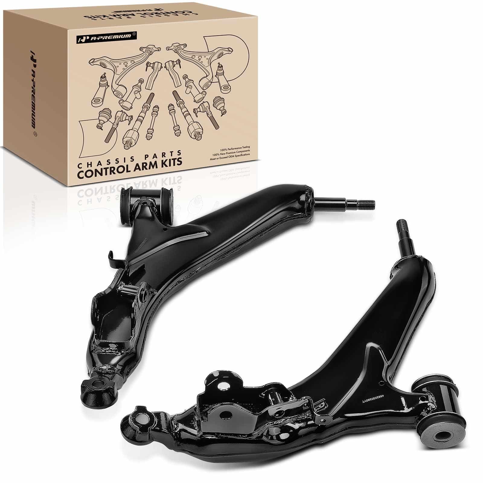 A-Premium 2 x Front Lower Control Arm, with Bushing, Compatible with Lexus IS F 08-14, IS250 10-15, IS350 06-15, GS300 06, GS350 GS450h 07-11, GS430 06-07, GS460 08-11, RWD Only
