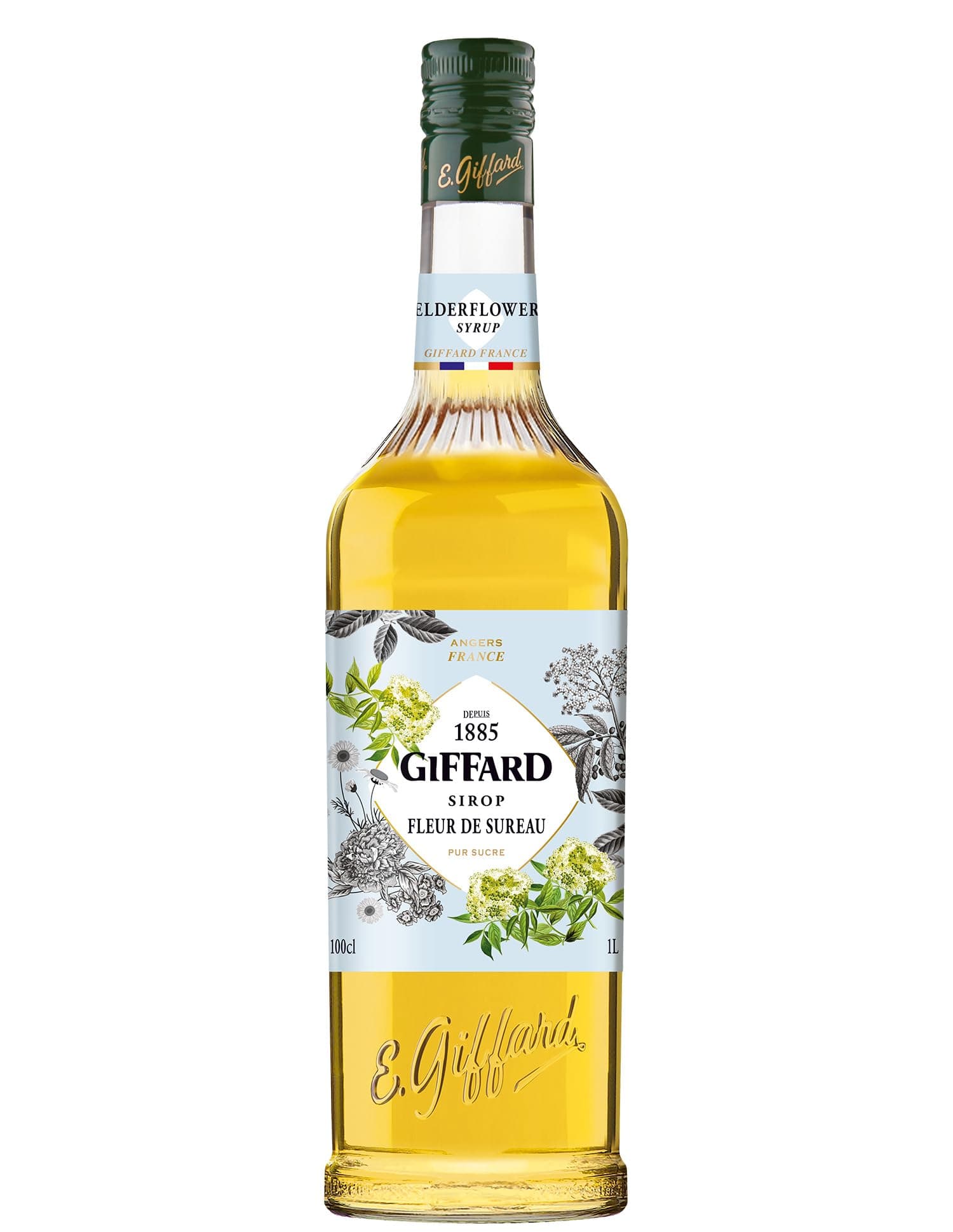 – GIFFARD (Elderflower Syrup 1 Litre)
