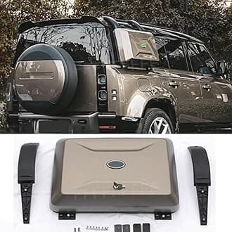 Lantau Bronze Exterior Mounted Gear Carrier Side Toolbox Storage Box with Lock fits for Land Rover Defender 90 2020-2023 2024