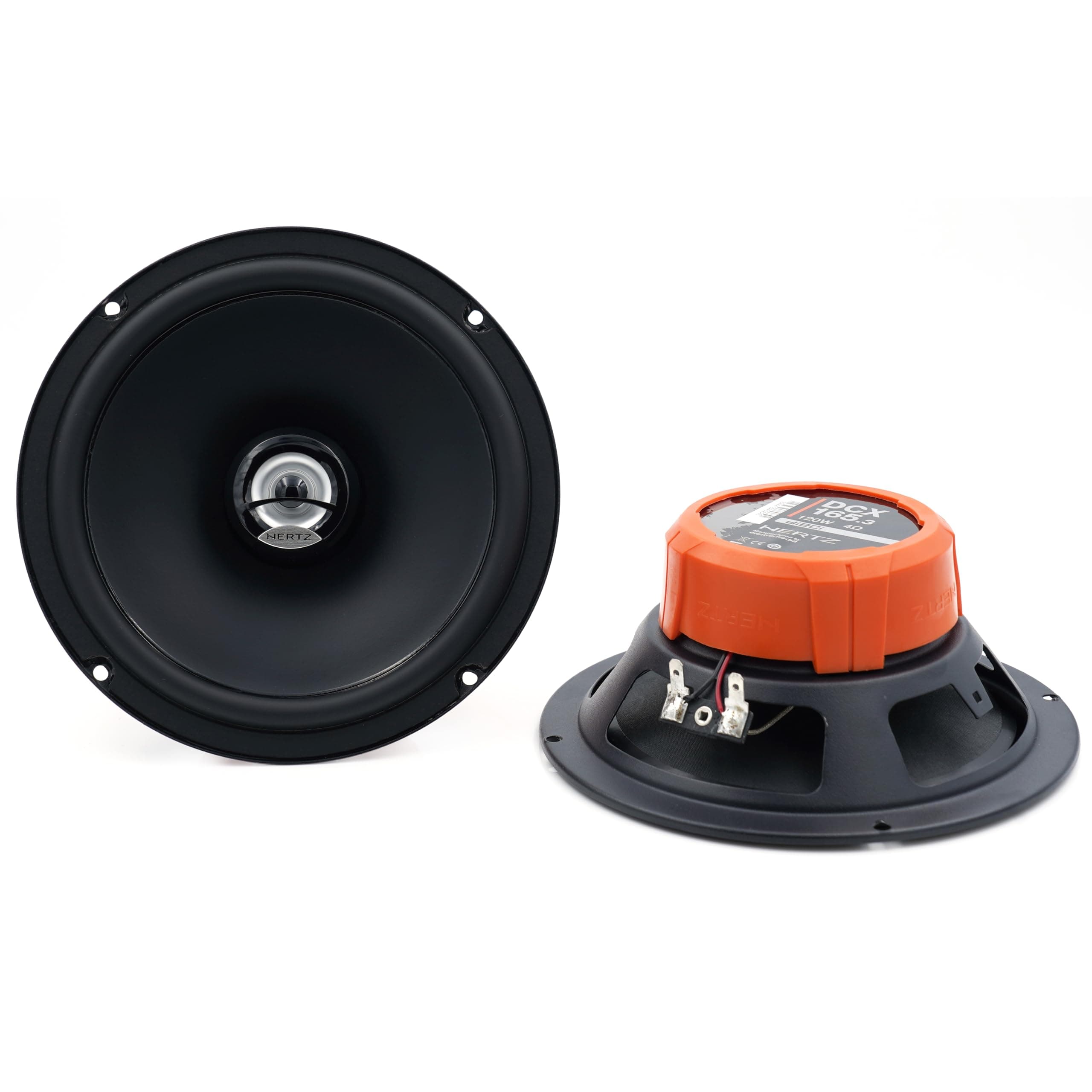 Hertz DCX 165.3 - Pair of 165 mm 2-way coaxial speakers with PEI tweeter and ...