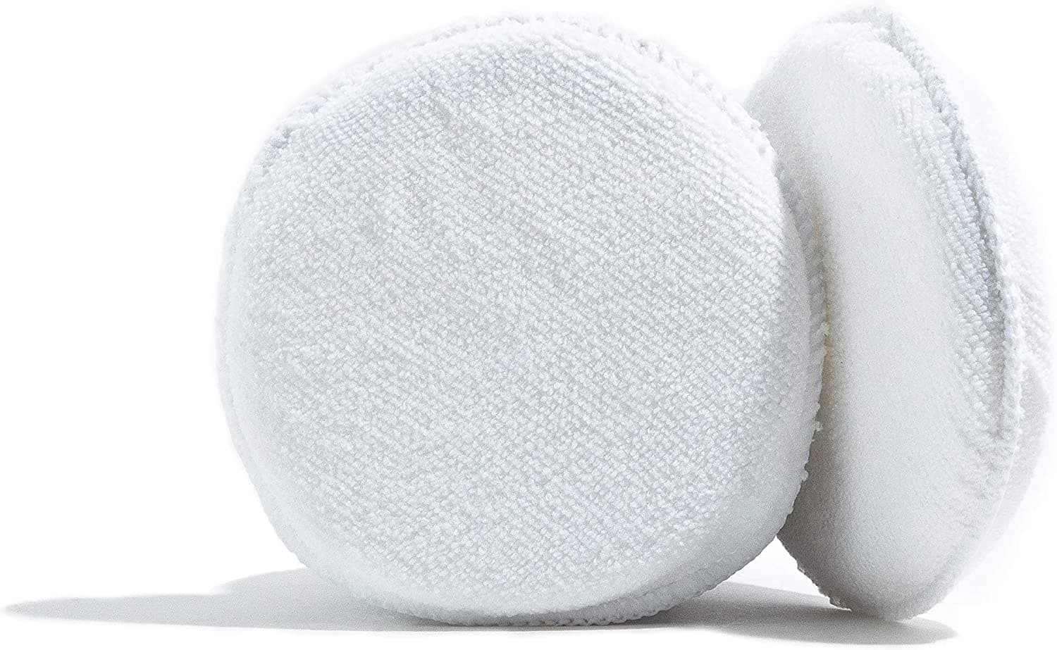 Leather Applicator Sponges | 2 Microfiber Cloth Applicator Pads for Cleaning Leather, Applying Wax, Balms, Oils & More