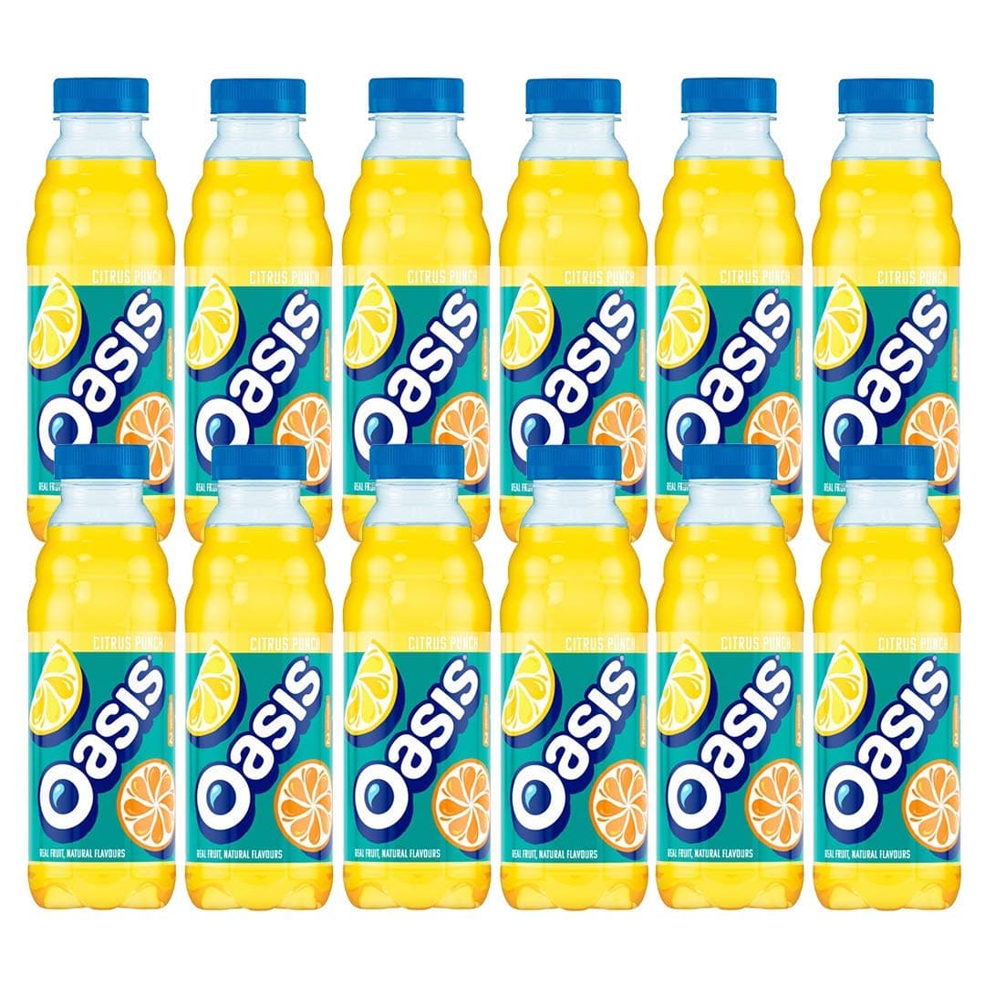 Oasis Citrus Punch 500ml Bottles - 12 Pack