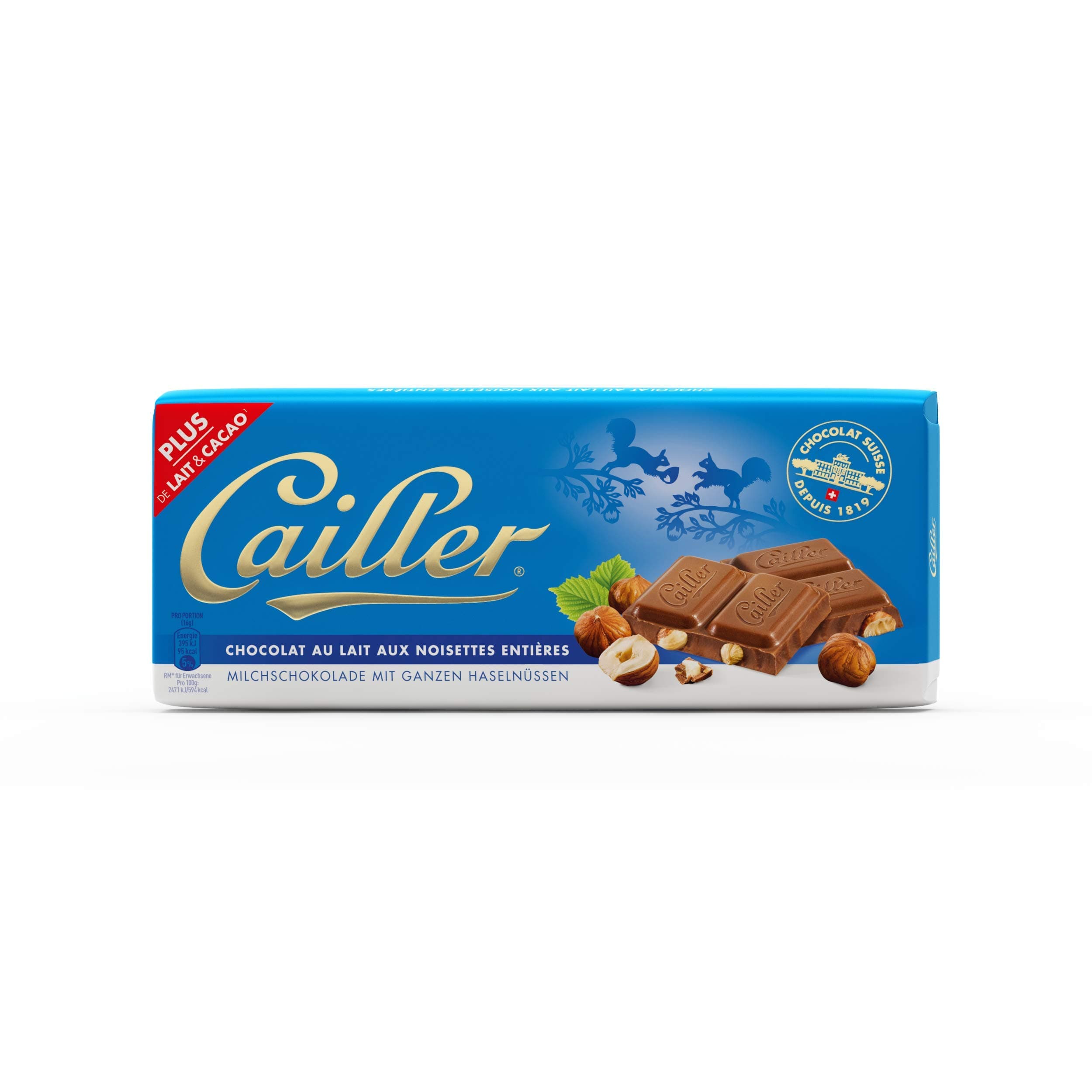 CAILLER HAZELNUT 100G
