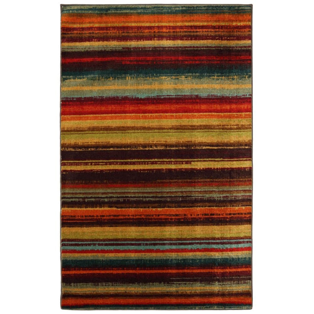 Mohawk HomeBoho Stripe 2' x 5' Area Rug - Multicolor - Perfect for Living Room, Dining Room, Office