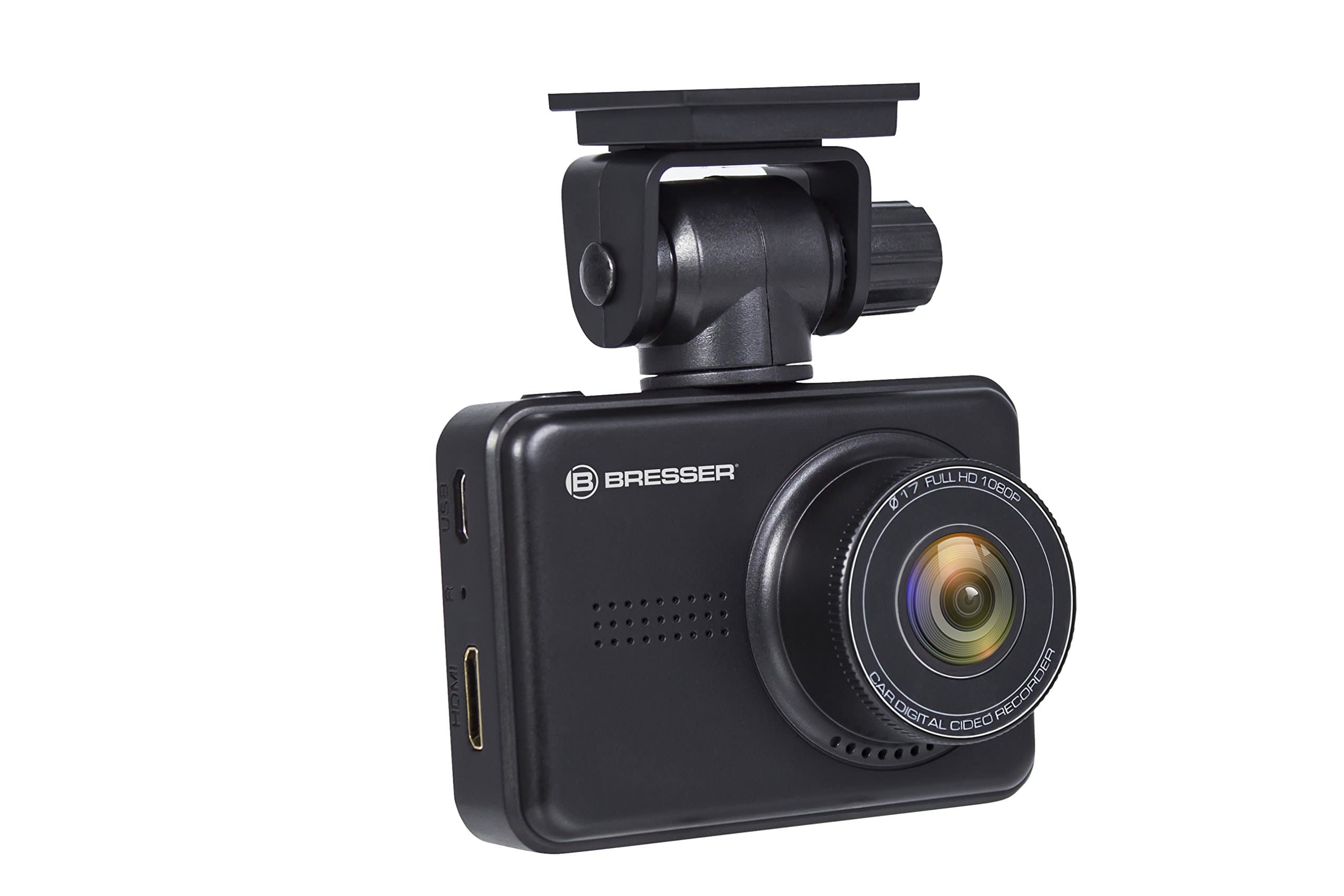 Bresser Full HD Dashboard Camera Car Camera Dash Cam 3MP with Day/Night Mode 140 Degree G-sensor