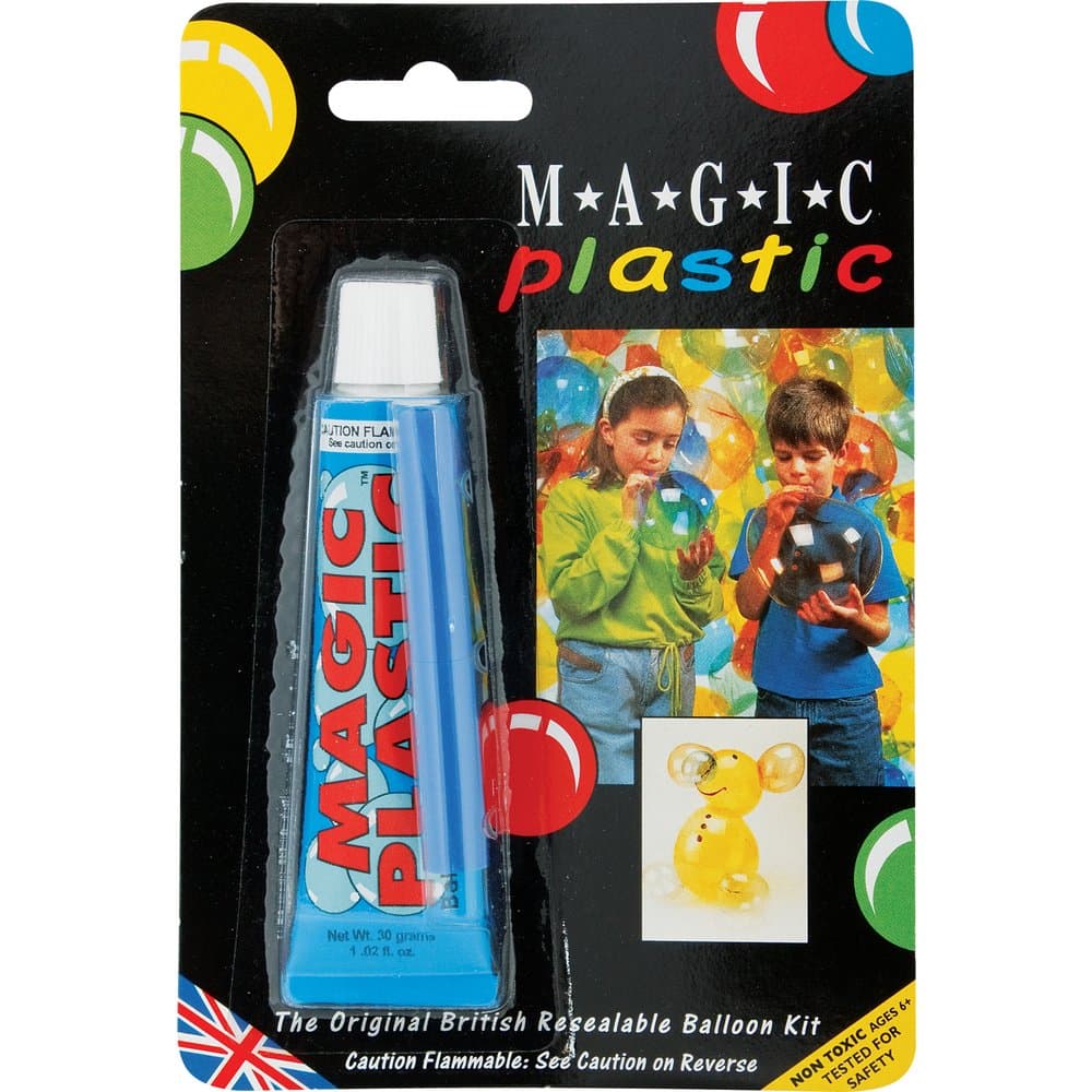 Magic Plastic, the Original British Resealable Balloon Kit