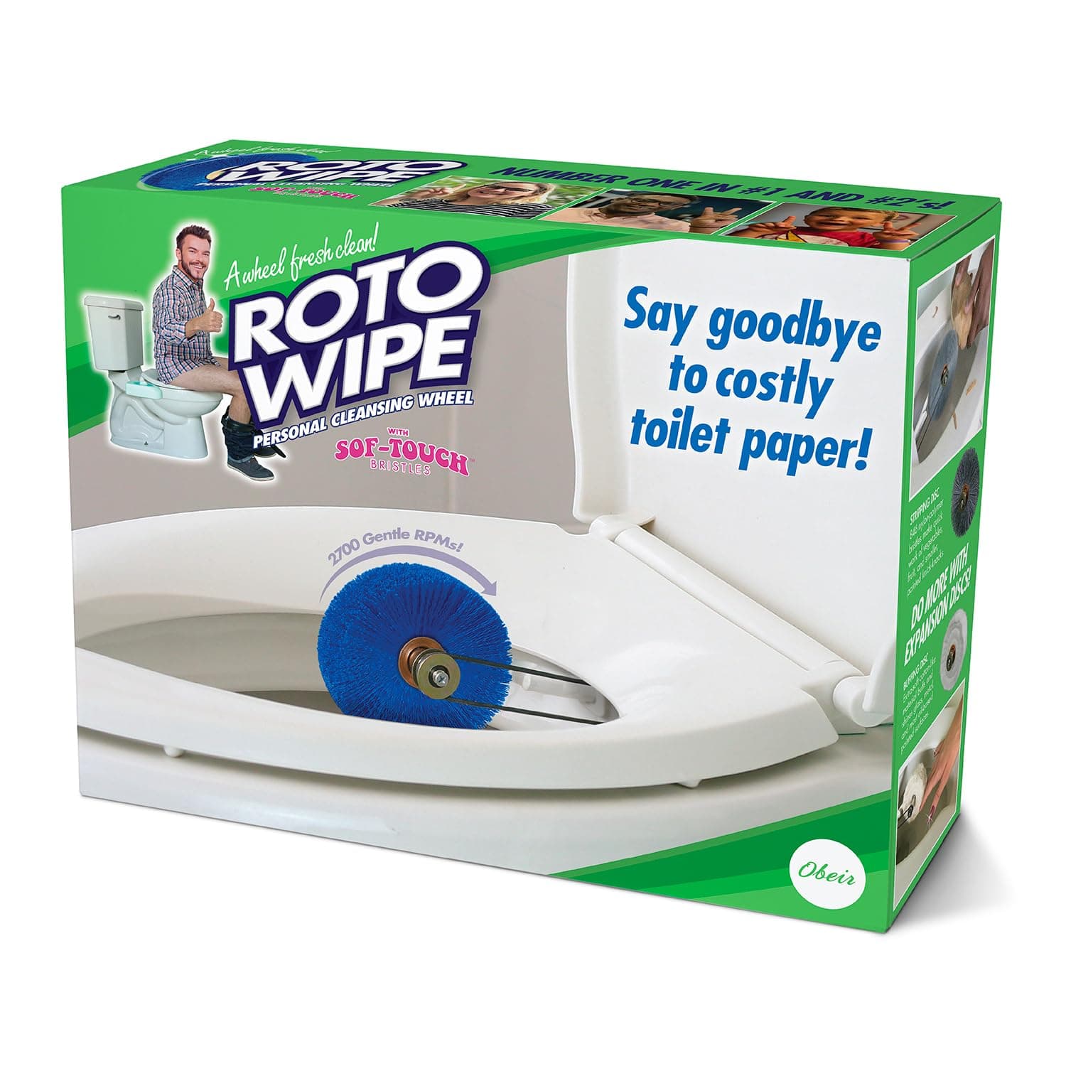 Prank Pack Roto Wipe - Wrap Your Real Gift in a Funny Joke Gift Box - by Prank-O