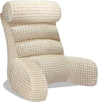 Back Pillow for Bed Sitting Up, Reading Pillow, Extra Large Arm Pillows for Adults for Back Support,Bed Pillow for Sitting up for Watching TV/Gaming/Relaxing