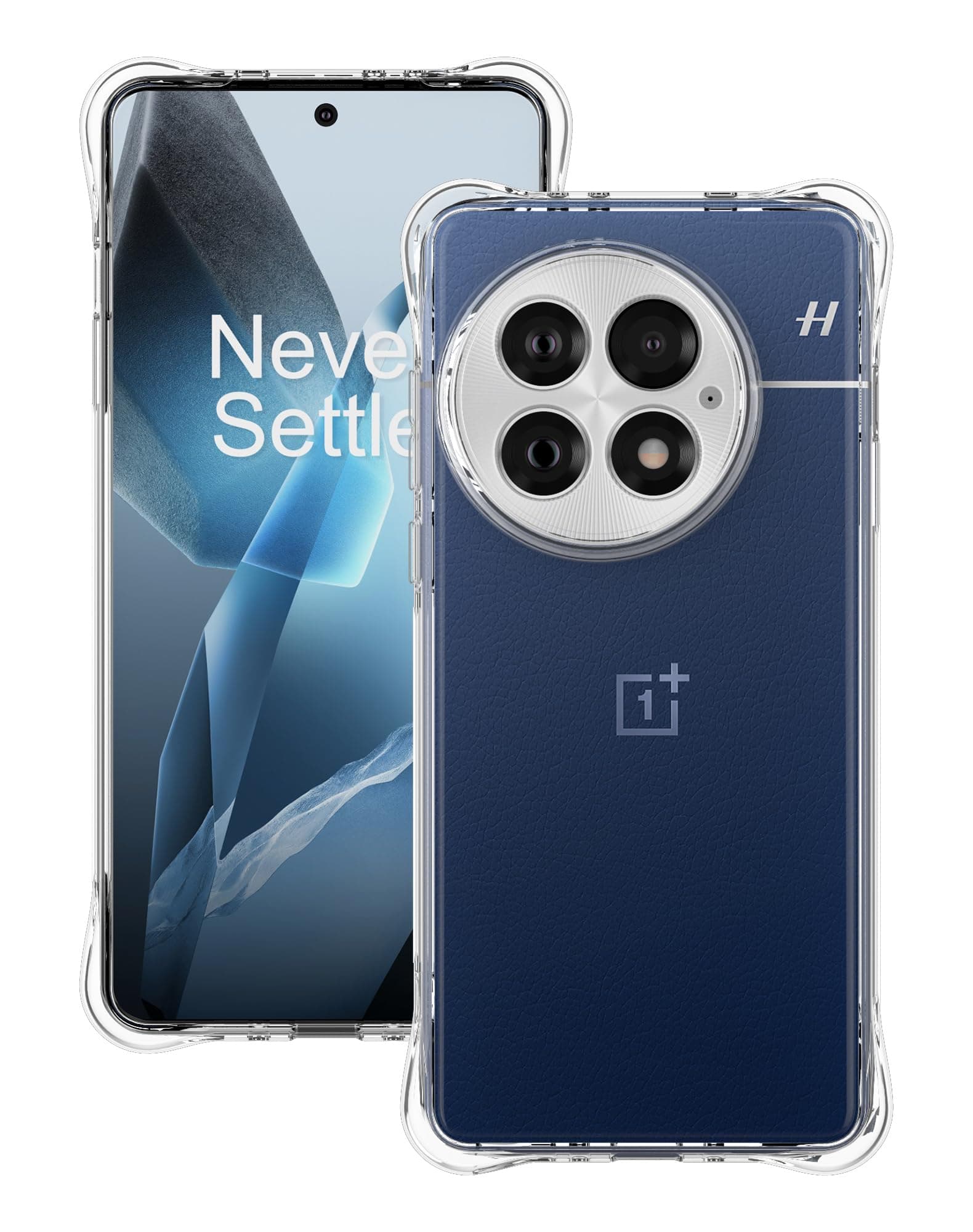 Foluu Crystal Clear Case for OnePlus 13 - Slim Fit Scratch Resistant TPU Silicone Reinforced Corners Protective Cover for OnePlus 13 5G 2025