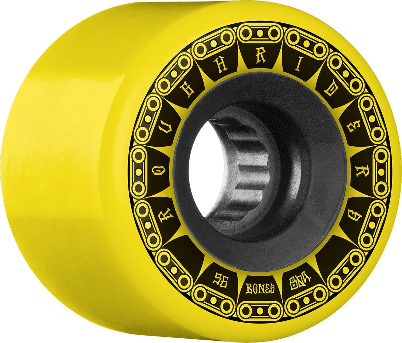 Bones Rough Riders Tank 56mm 80A - Yellow