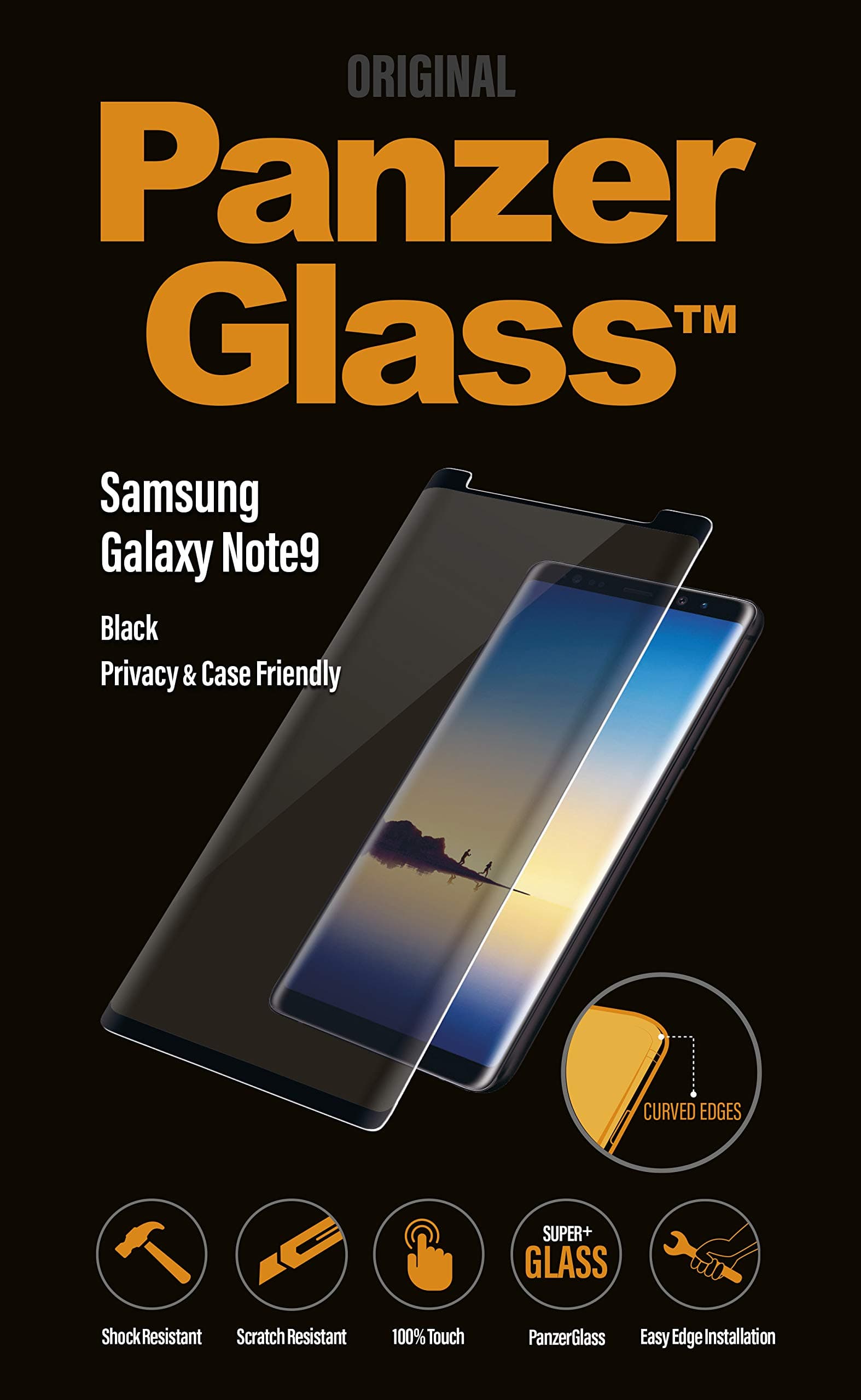 PanzerGlass PRIVACY Screen Protector for Samsung Galaxy Note 9 Black