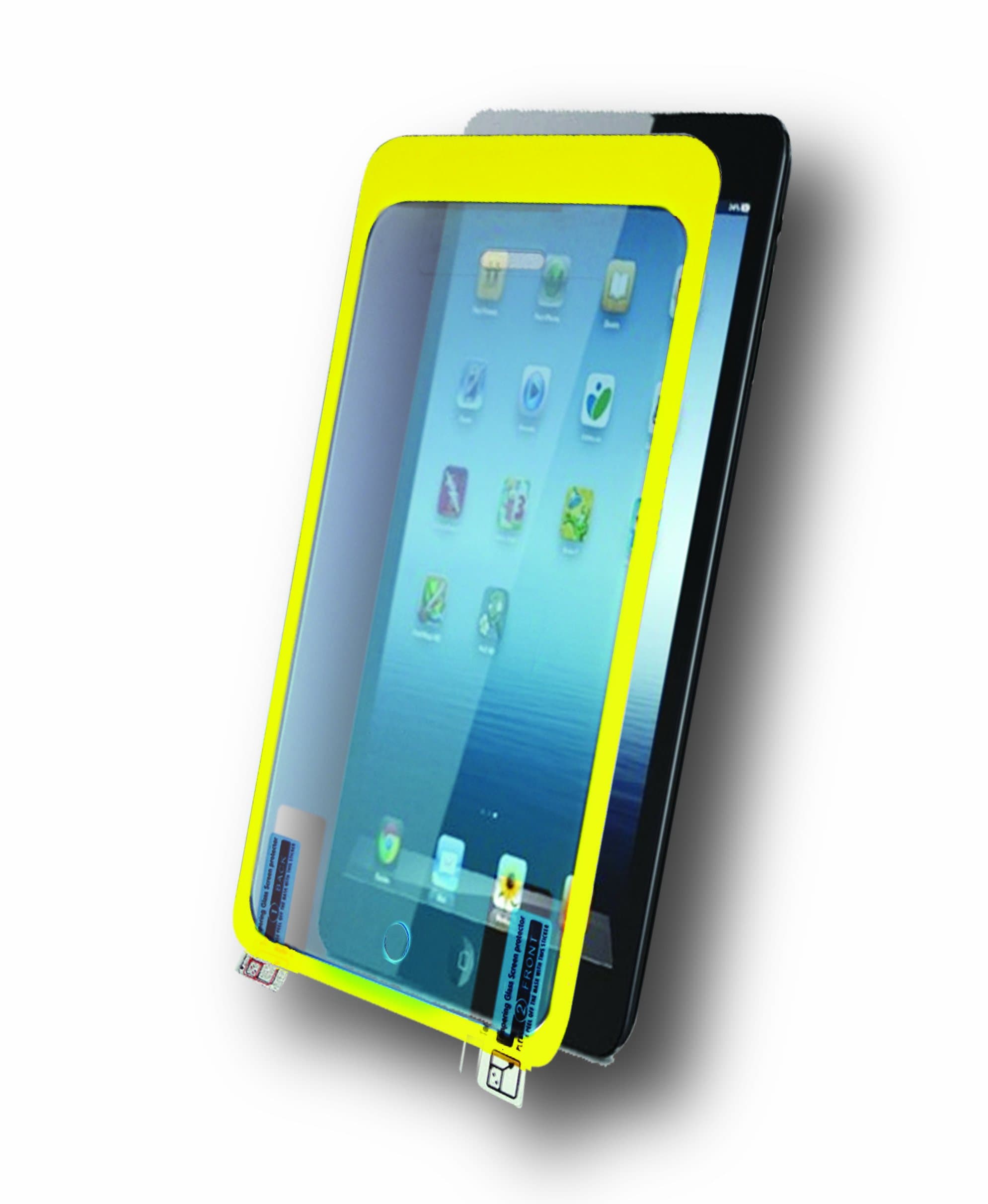 Symtek TS-TG-200 TekShield Tempered Glass Screen Protector for iPad mini, Clear