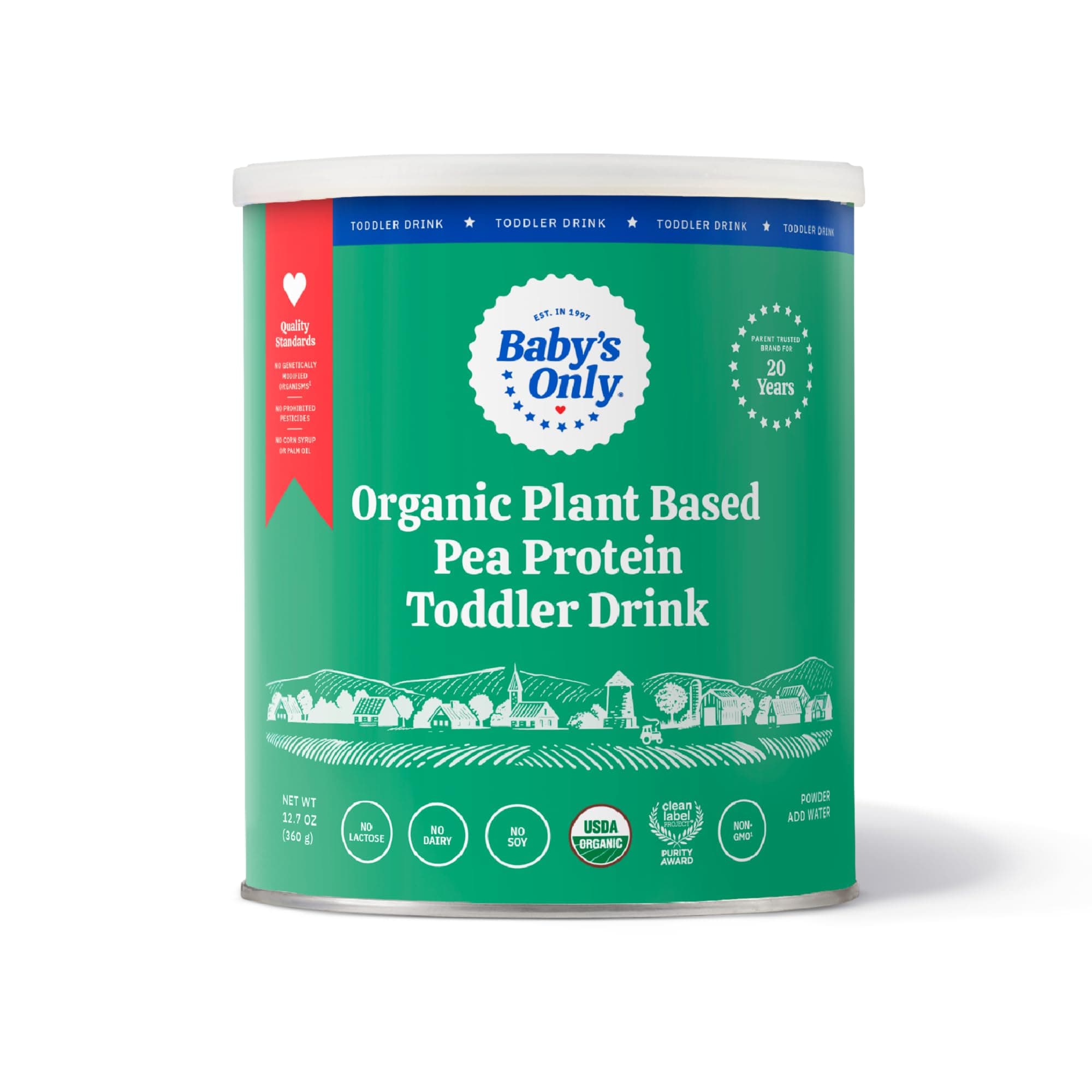 Organic Plant Based Pea Protein Toddler Drink