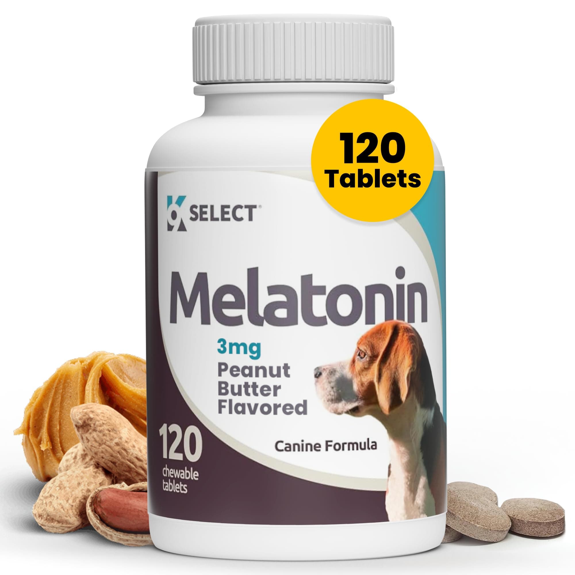 K9 Choice Melatonin 3 mg Peanut Butter Chewable
