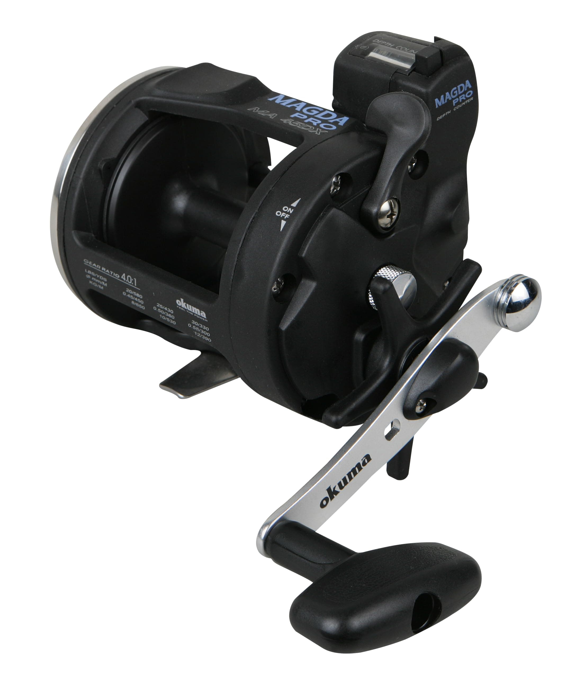 Okuma Magda Pro Line Counter Levelwind Trolling Reel