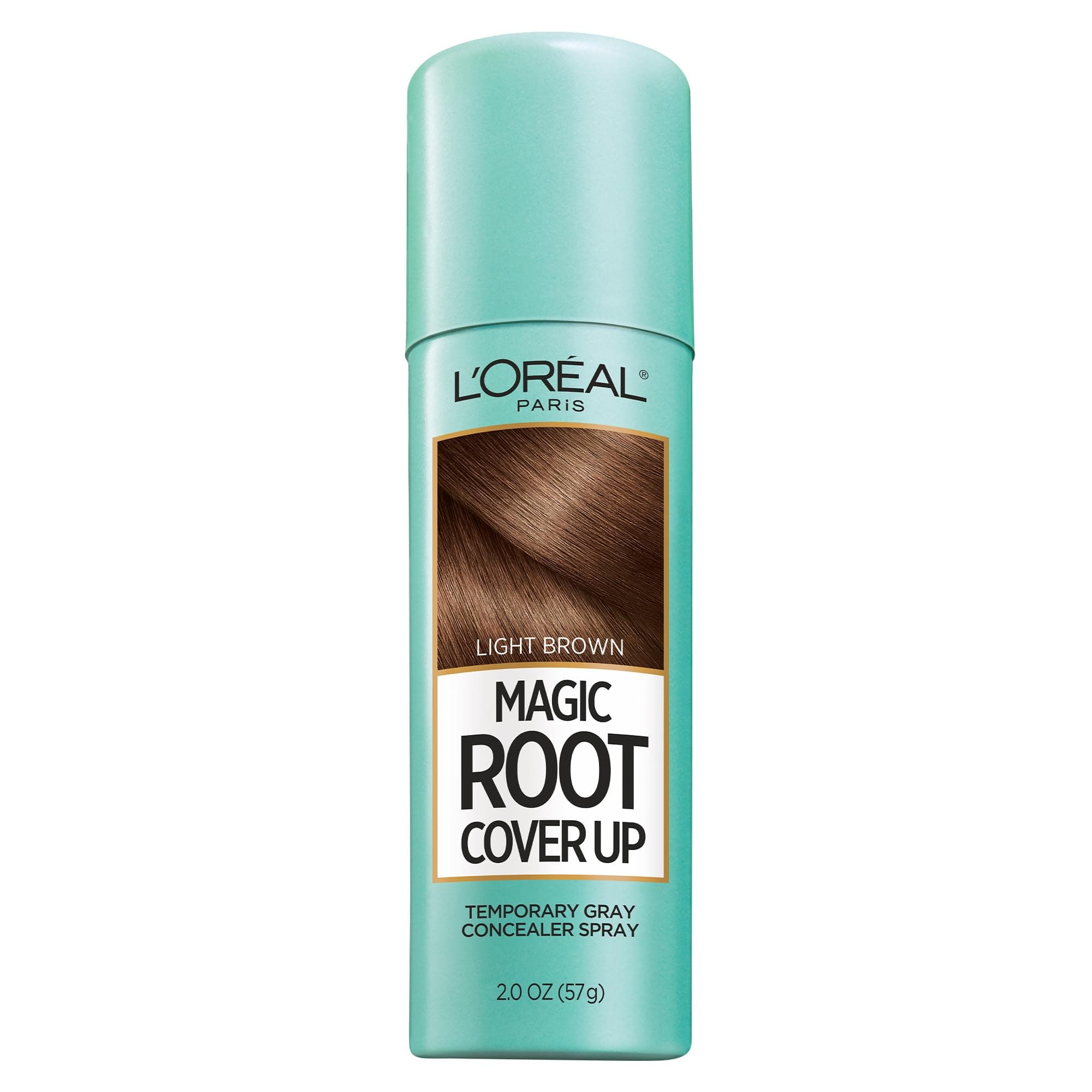 Magic Root Cover Up Temporary Gray Concealer Spray - Light Brown