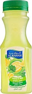 Al Rawabi Fresh Lemon & Mint Juice U.A.E, 200 ml