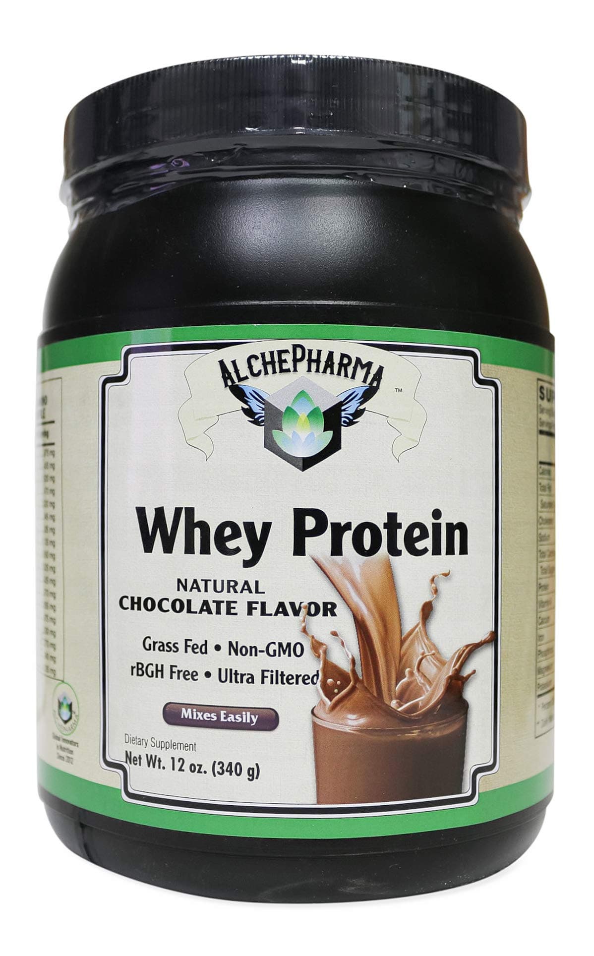 AP [ Premium Natural Grass Fed Whey Protein ] PER (Protein Efficiency Ratio) 3.2, BV (Biological Value) 100 and PDCAAS (Protein Digestibility Corrected Amino Acid Score) 1.0 (Chocolate, 12 oz.)