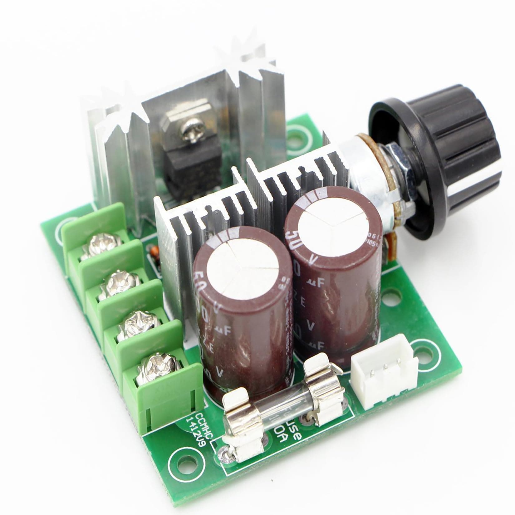 RioRand 12V-40V 10A PWM DC Motor Speed Controller with Knob-High Efficiency, ...