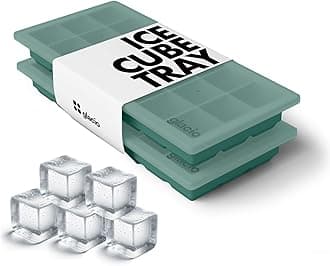 - Ice Cube Tray – Small Silicone Molds with Lids, BPA-Free and Flexible for Cocktails and Beverages – Set of 2