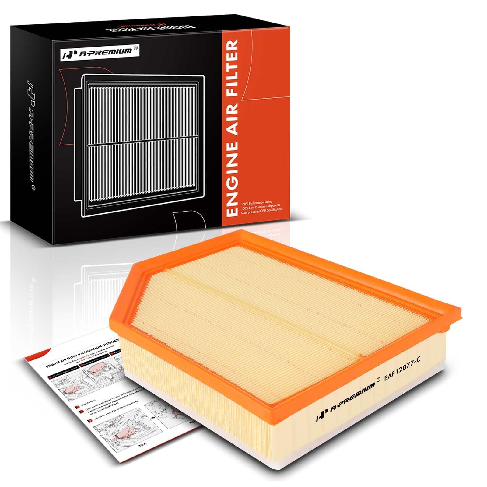 Engine Air Filter Compatible with Volvo XC60 2018-2023, XC90 2016-2023, S60 2019-2023, S90 2017-2023, V60 2019-2023, V60 Cross Country 2020-2023, V90 2018-2021, V90 Cross Country 2017-2023