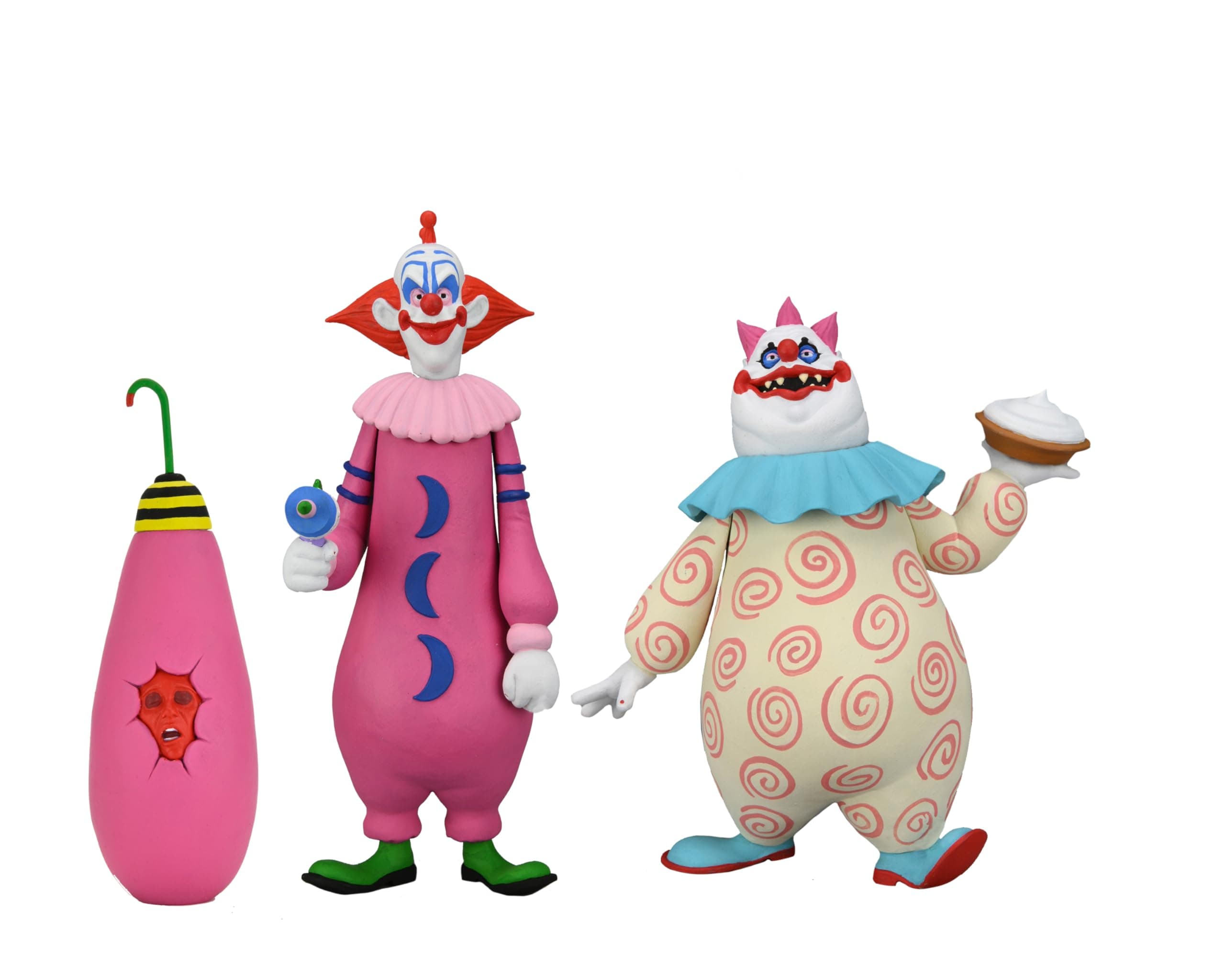 NECA - Killer Klowns From Outer Space - Toony Terrors Slim & Chubby 2Pk