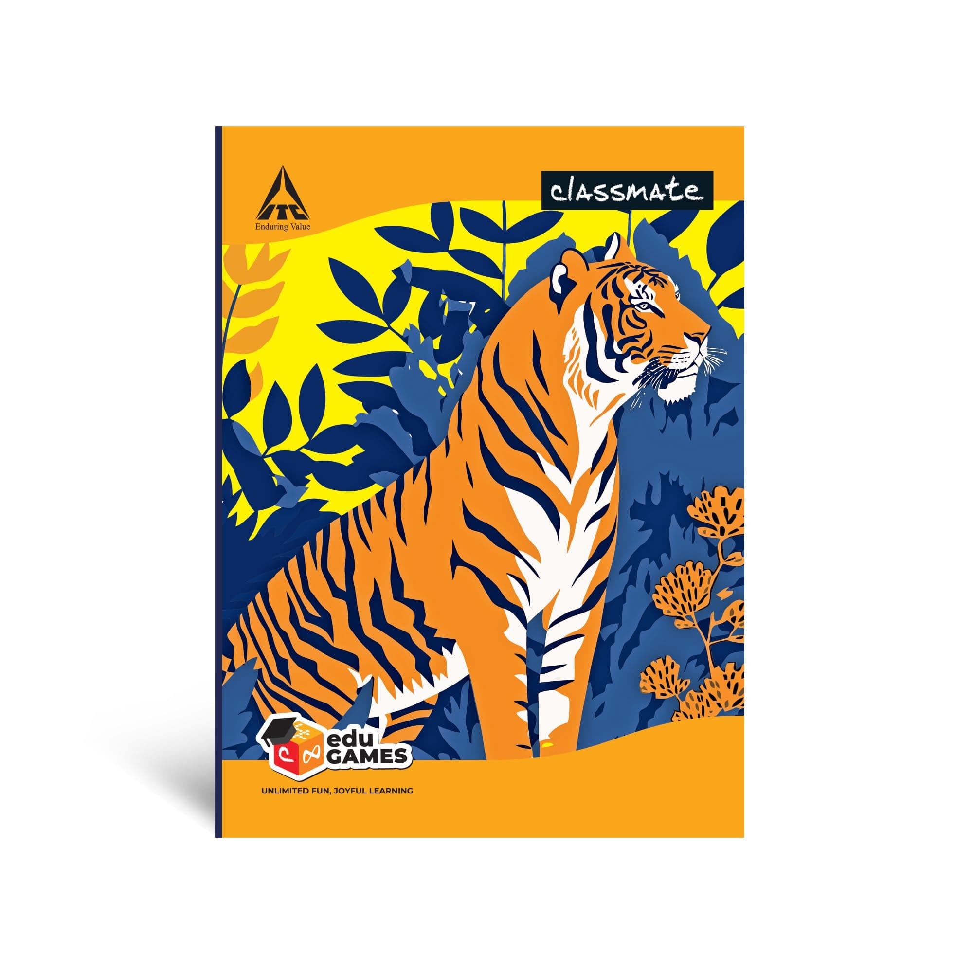 Classmate Notebook | 120 Pages | Single Line | 24.0cm x 18.0cm | Pack of 4 | Ruled Notebook for School Students
