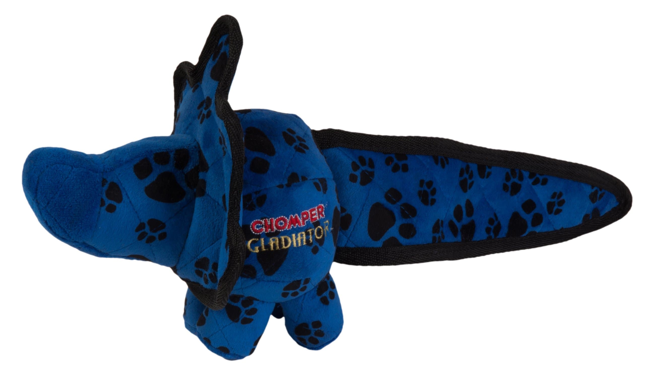 Boss Pet Chomper Gladiator Tuff Dino Toy for Pets, Assorted Colors