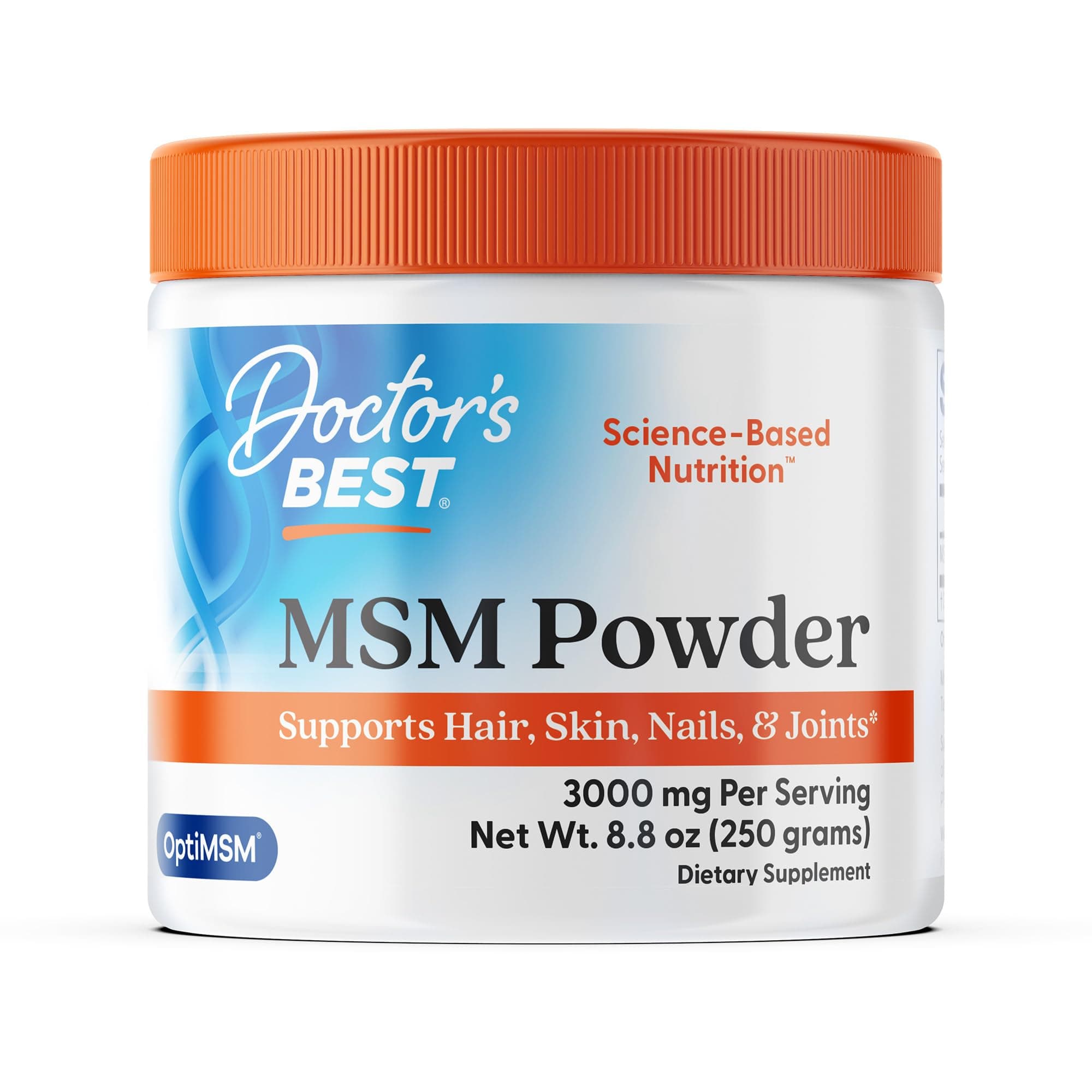 MSM Powder with OptiMSM, 8.8 oz 250 g