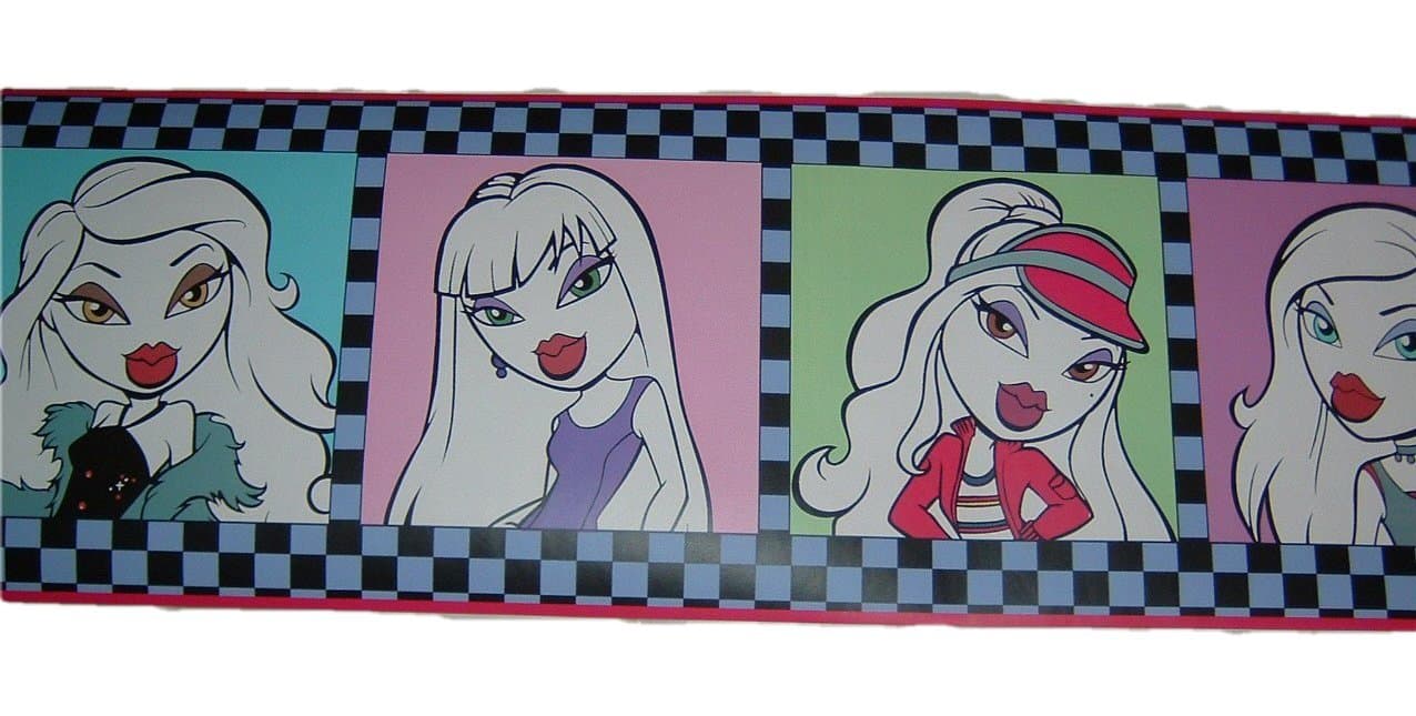 Bratz Glamour Shot Wallpaper Border