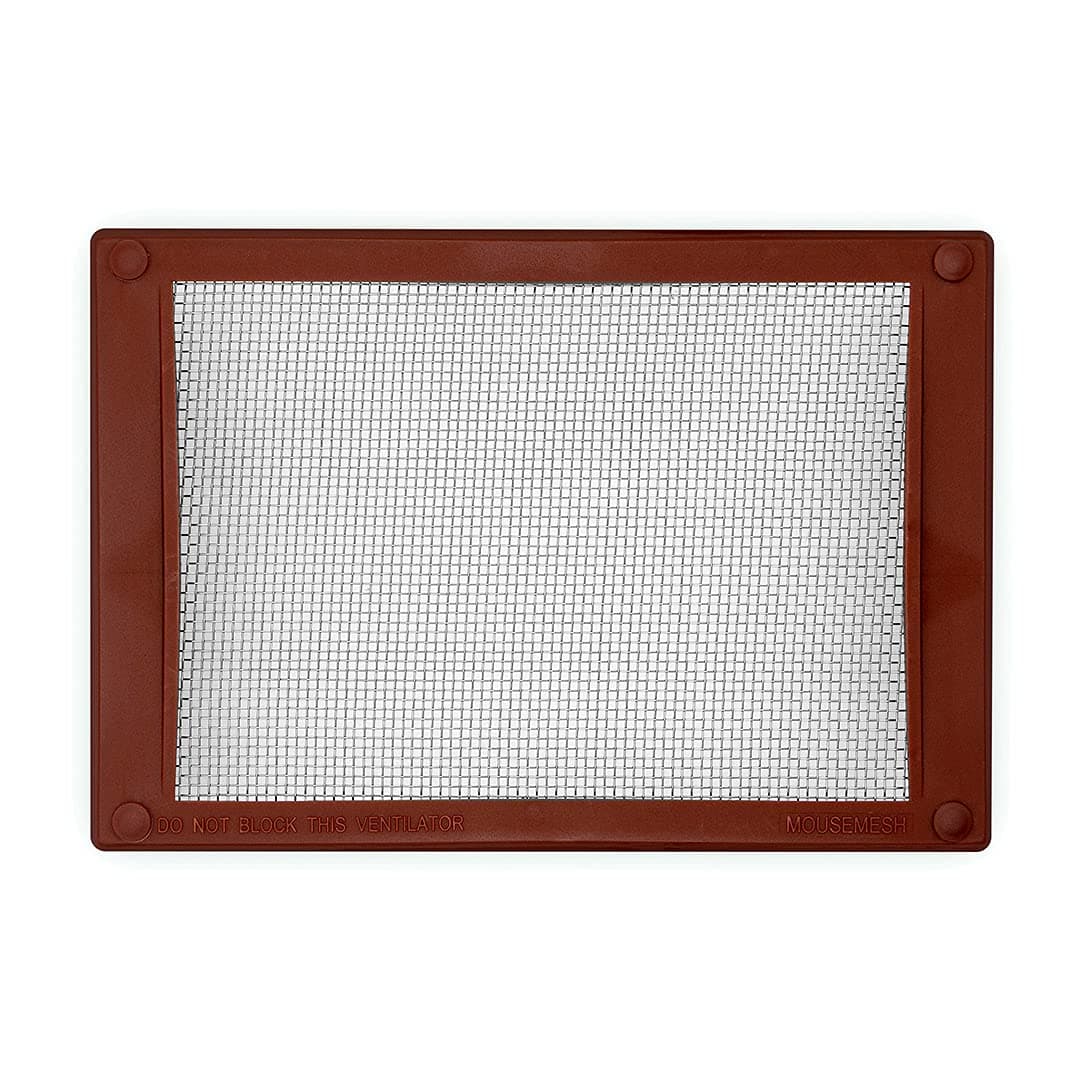 Mousemesh Medium Brown Pest Proofing Air Brick Vent Cover size 180mmx255mm (7inch x 10inch)
