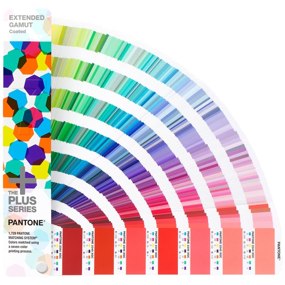 Pantone Plus GG7000 Extended Gamut Guide - Multi-Colour, Multicolor