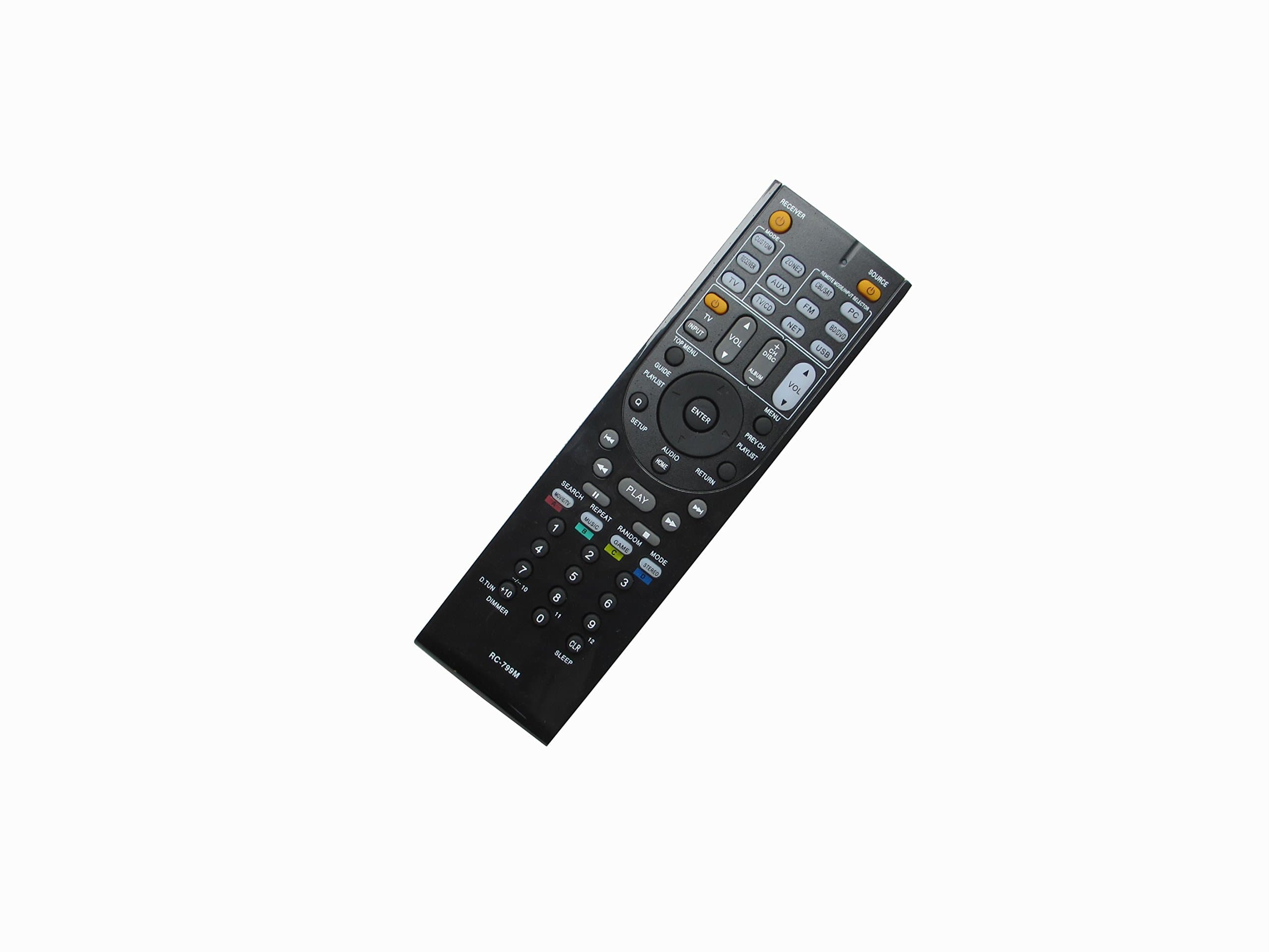 New General Replacement Remote Control Fit for Onkyo RC-712M HT-R670 RC-879M A/V AV Audio Video Receiver