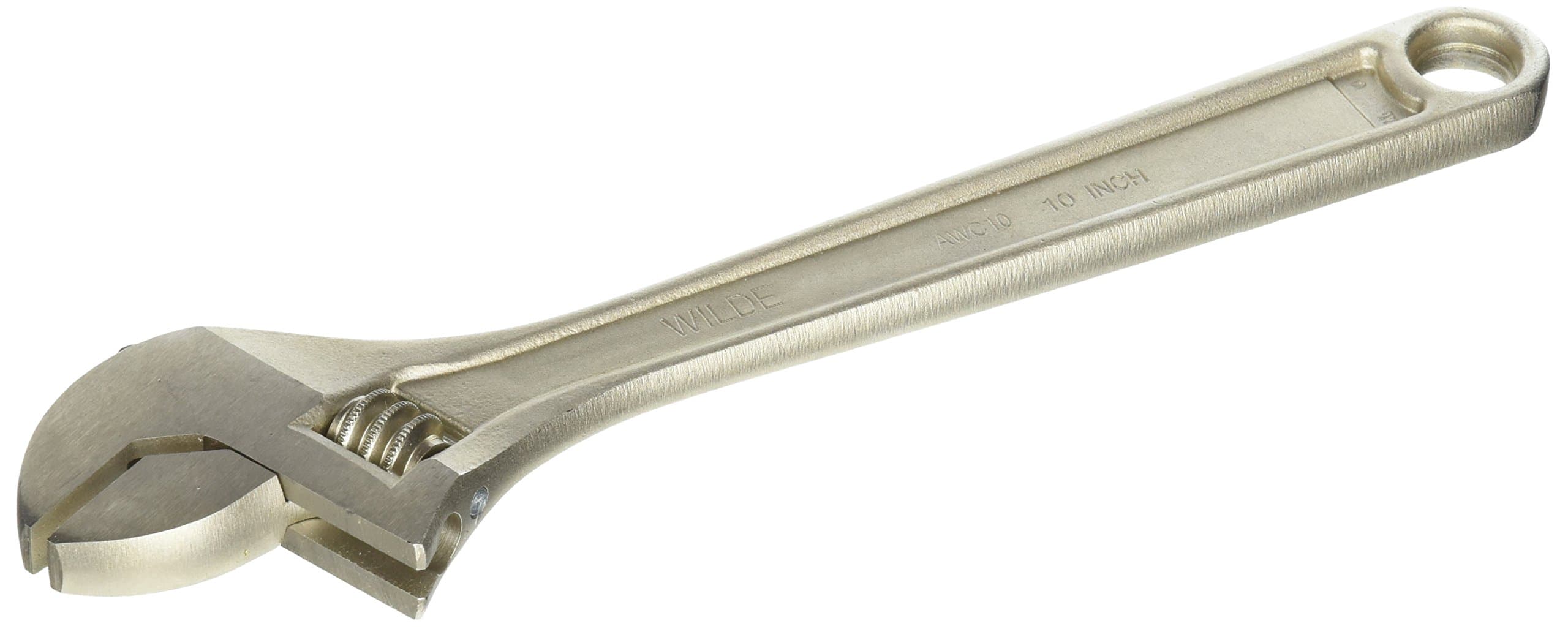 Wilde Tool AWC10/BL 10" Adjustable Wrench-Plated