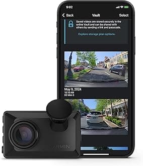 Dash Cam™ X110, Compact 1080p HD Dash Cam with a 140-degree Field of View, Built in Clarity™ Polarizer, Voice Controlled, GPS, 2.4” Display, Automatic Recording