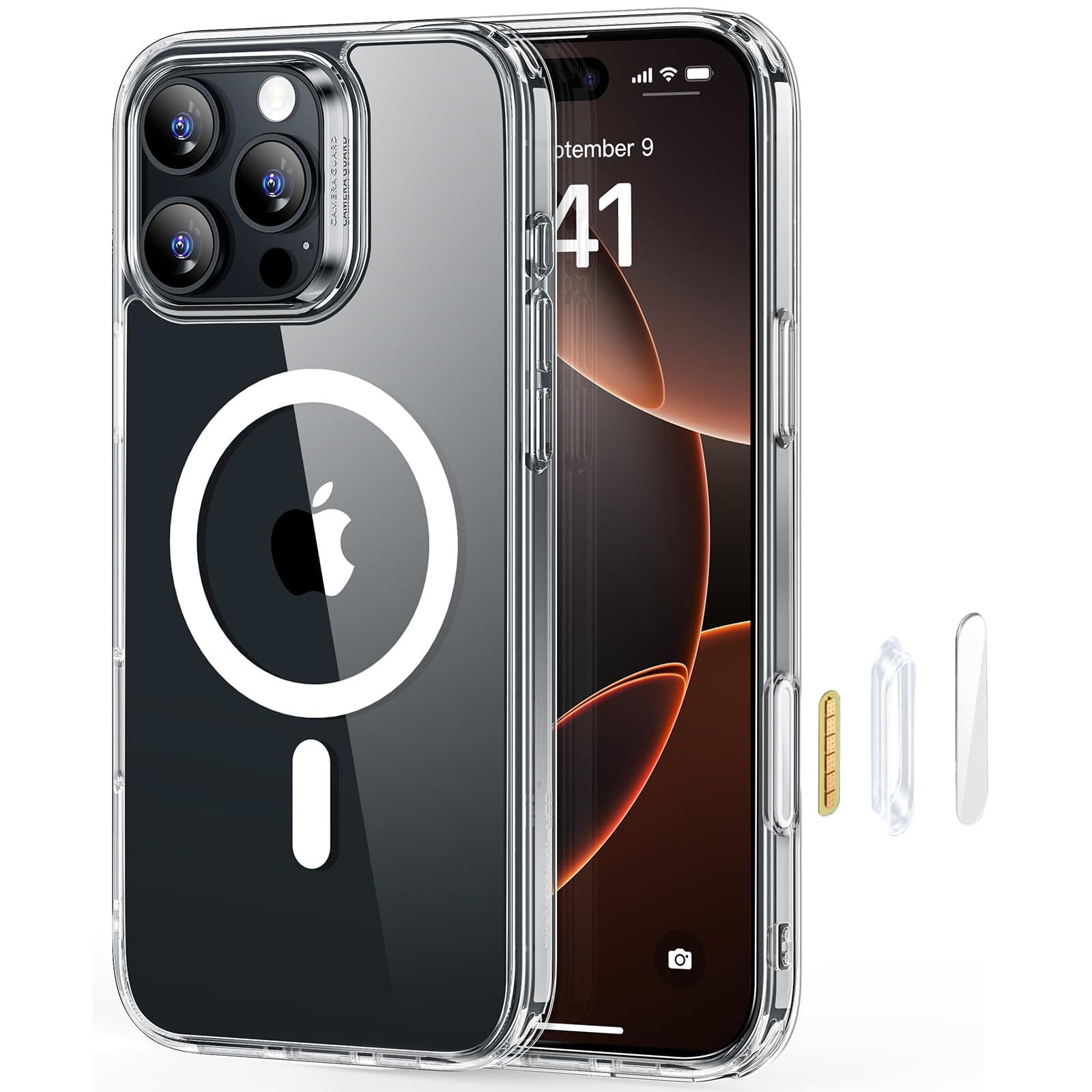 iPhone 16 Pro Max Case [Camera Control Protection · 3x US Military MIL Standard] MagSafe Compatible for iPhone 16 Pro Max with Camera Button, Anti-Yellowing, Shockproof, Military Grade Protection