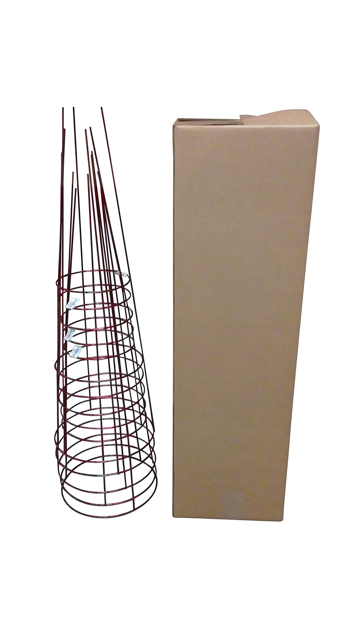 Glamos 245095 Garden Plant Support, Medium/14" x 42" Ruby Red (Pack of 5)