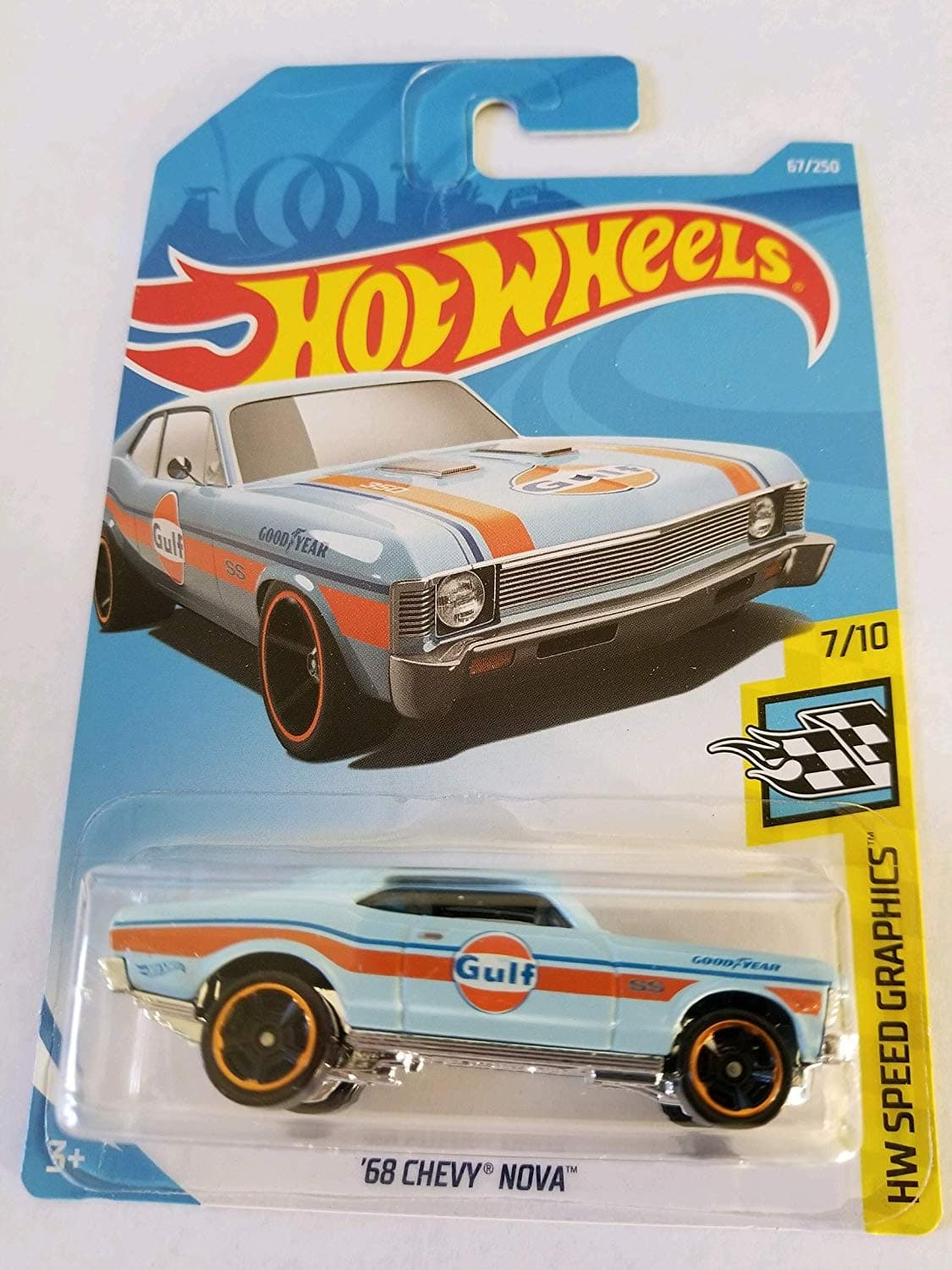 Hw Speed Graphics 7/10 - '68 Chevy Nova (Gulf)