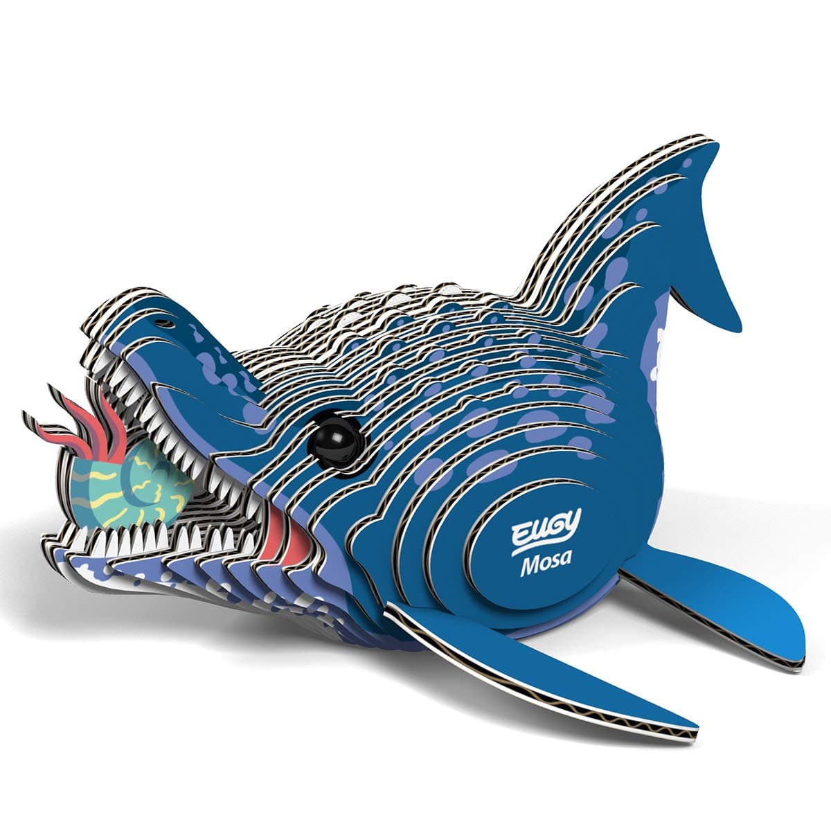 Eco-Friendly 3D Paper Puzzle (Mosasaurus)