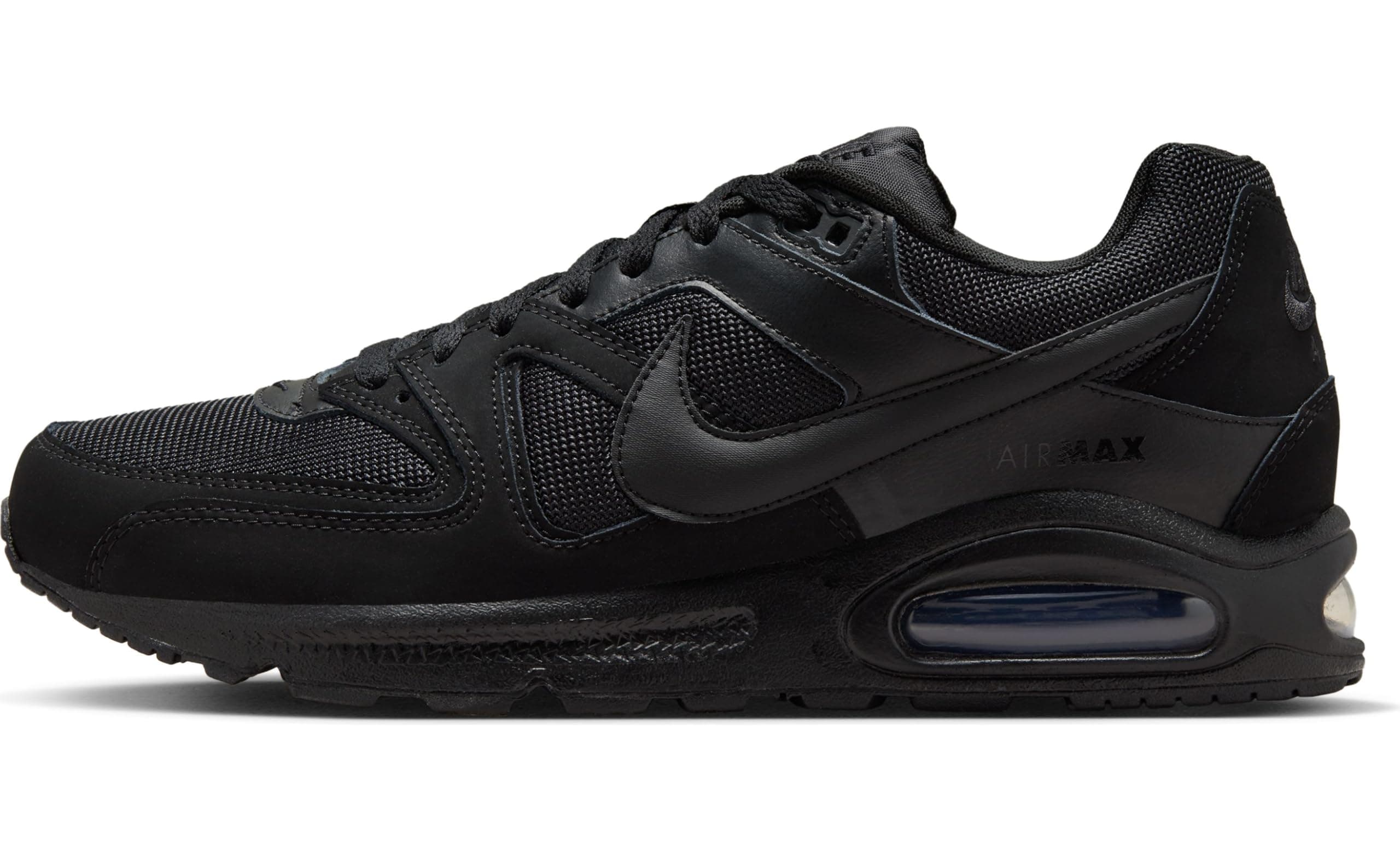 Nike Air Max Command Men US 8.5 Black Sneakers