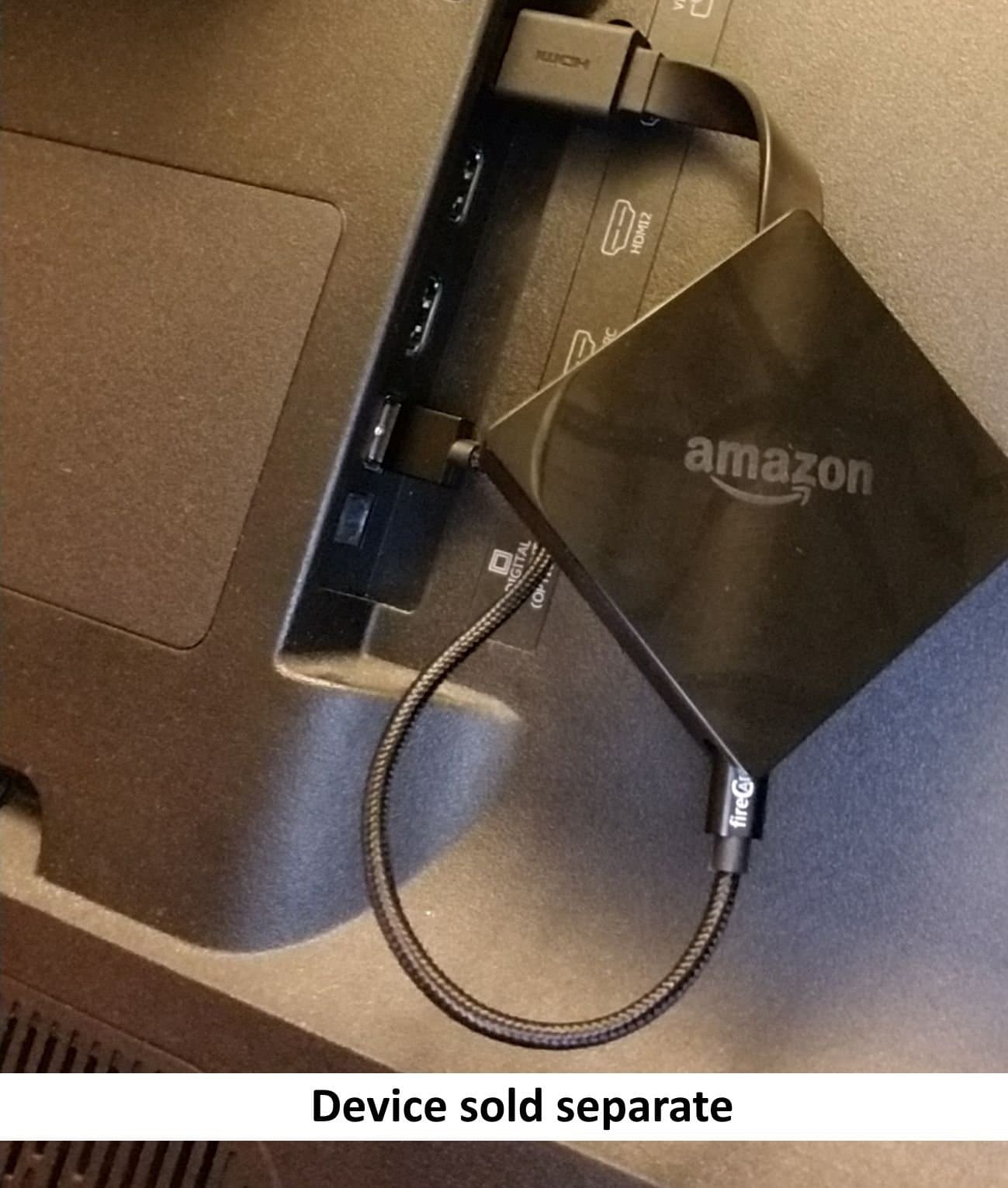 (Multipack) Firestick TV Stick USB Power Cable for Fire TV Stick (Amazon Fire TV not Included) (2 Pack) by fireCable