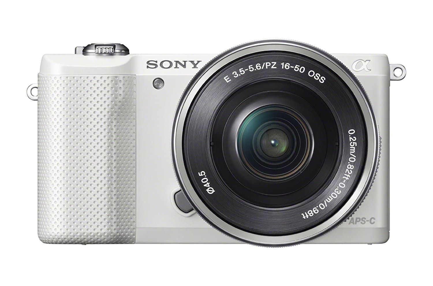 Alpha a5000 20.1MP SLR Camera (White)