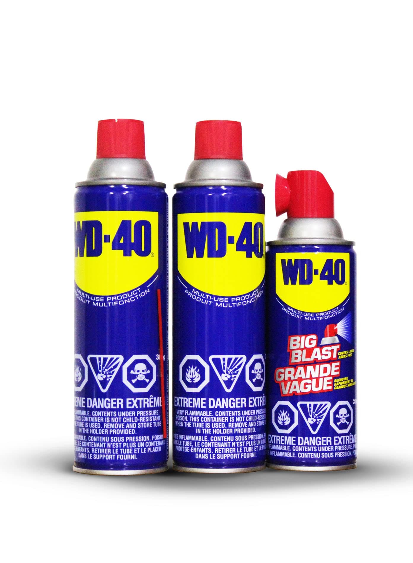 WD40 Home Essential Kit Pack of 3, Bundle | 2 x 382g + 311g WD-40 Complete Solution