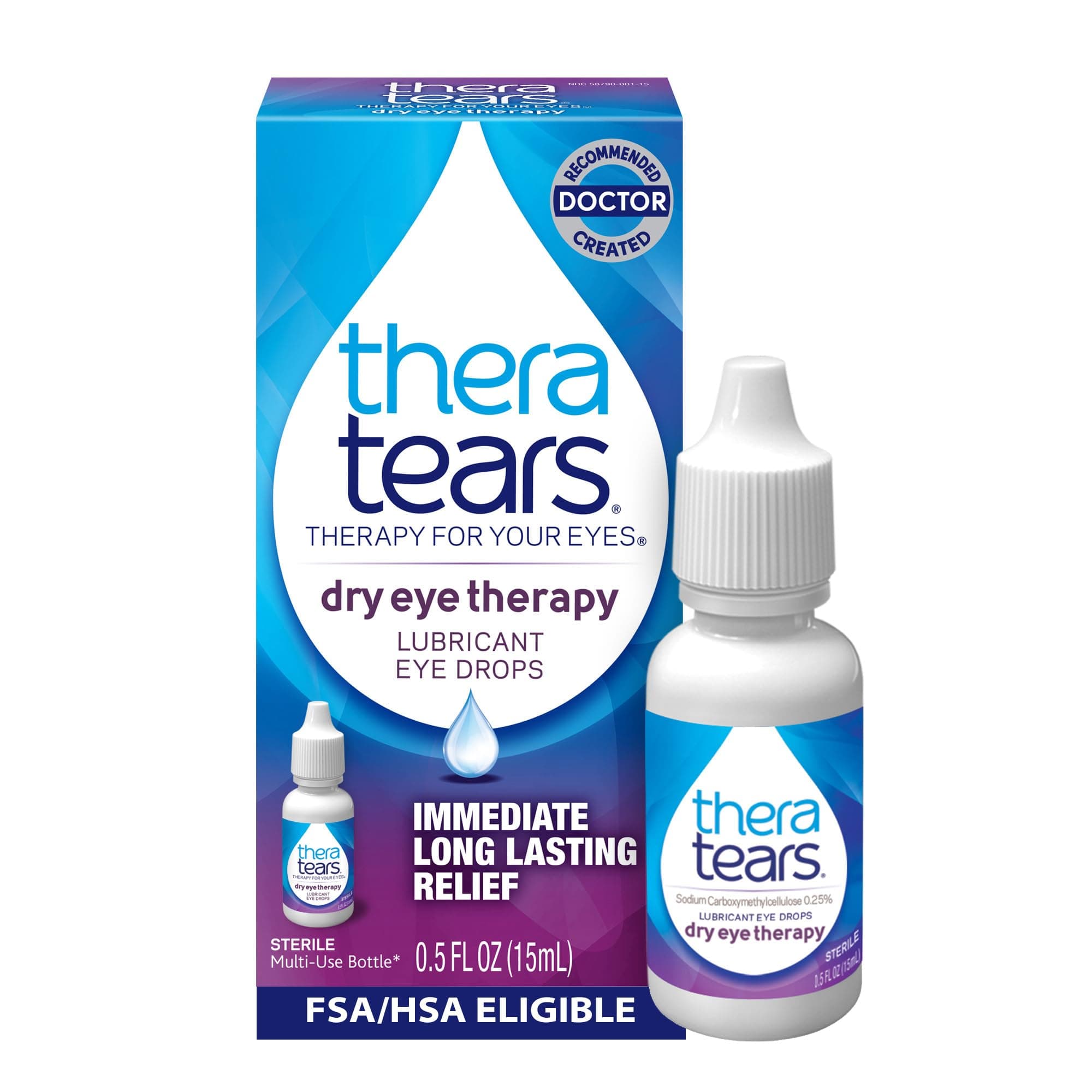 Lubricant Eye Drops .5 fl oz (15 ml)