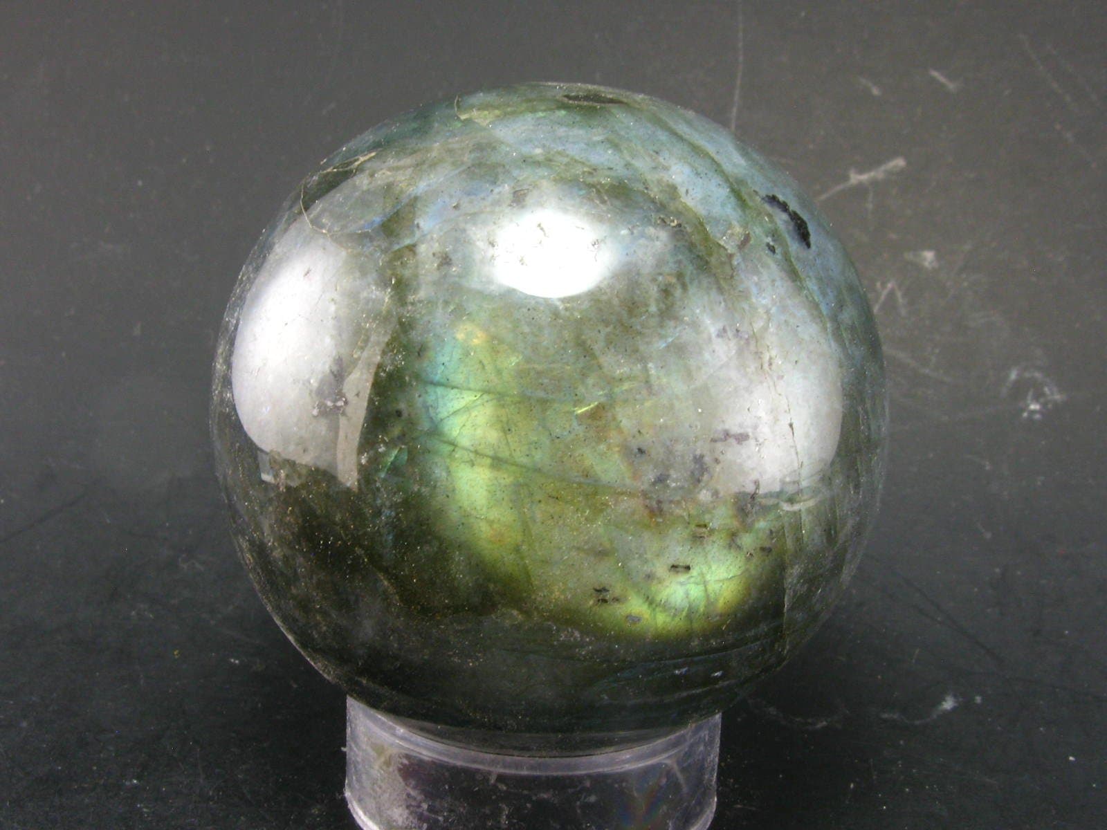 Labradorite Sphere Ball From Madadascar - 2.1"